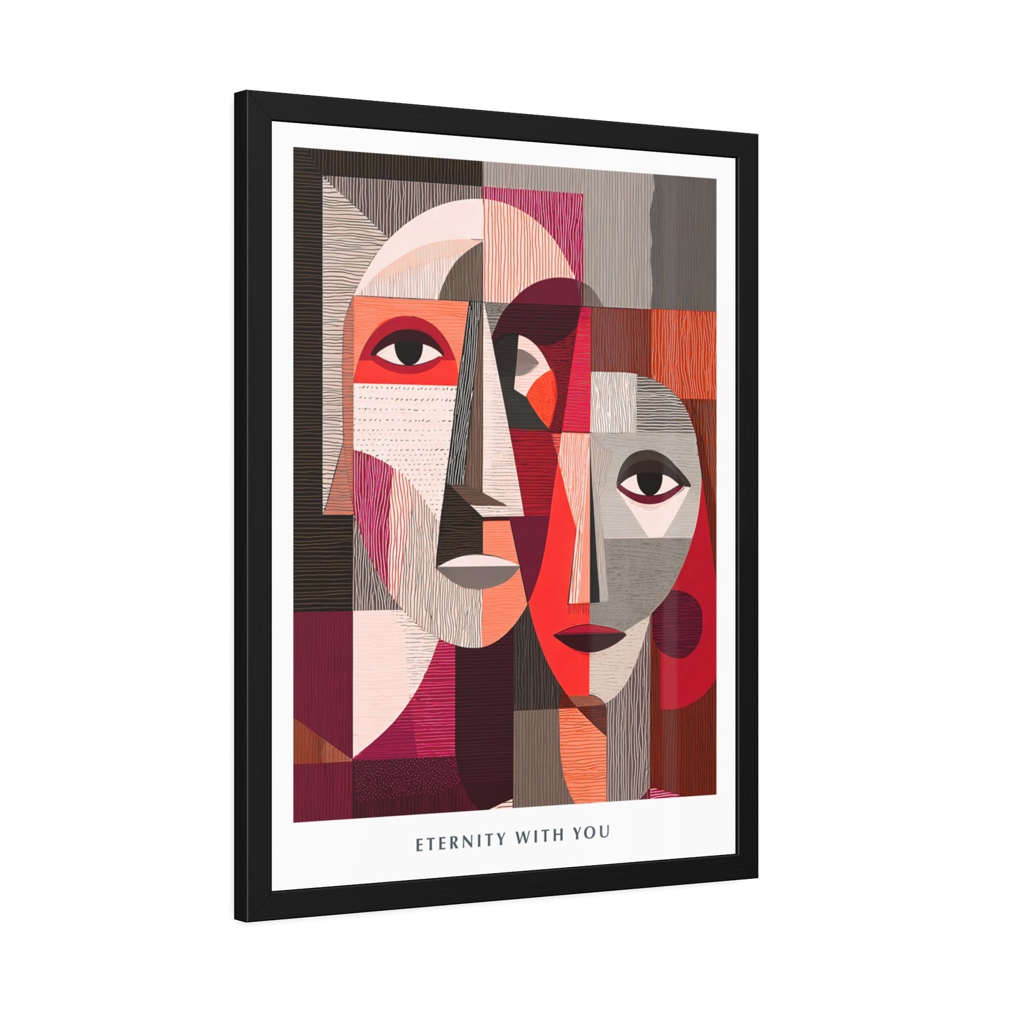 Eternity with you - Framed Poster Print