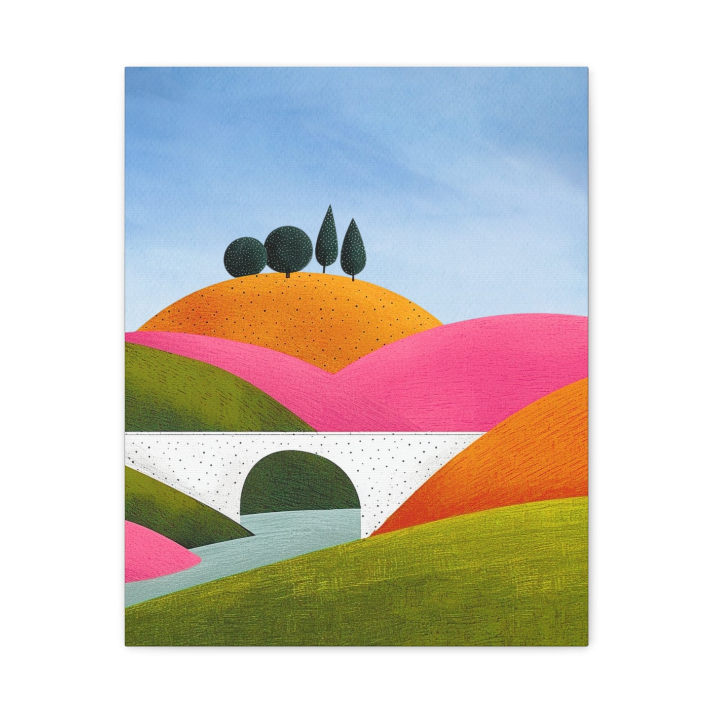 Sunset Ridge - Matte Finish, Stretched, 1 25"