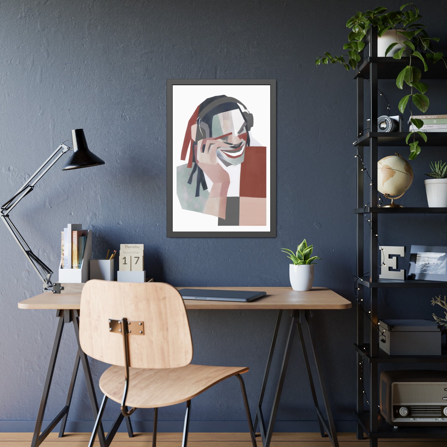 Happy Face Man - Poster Print Design