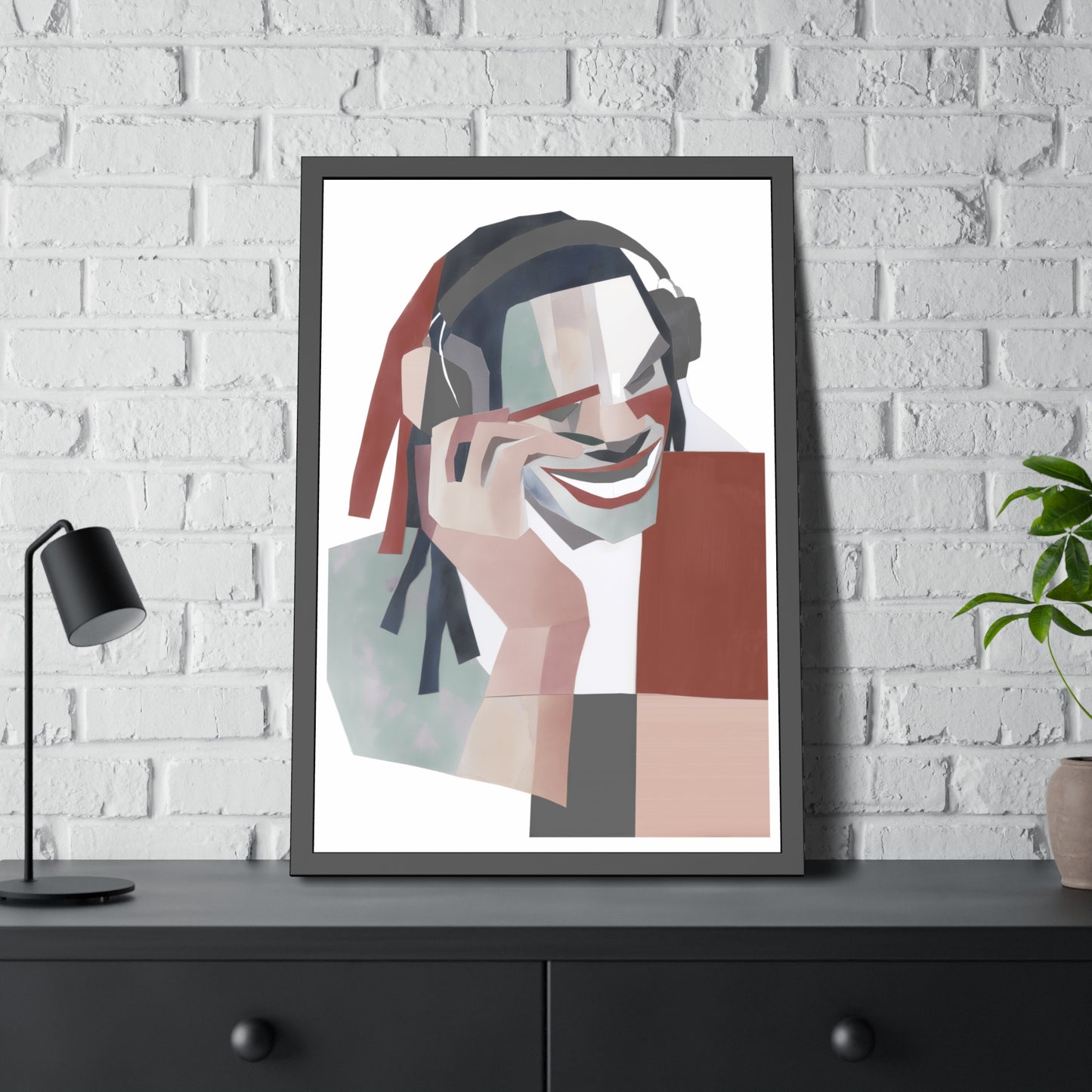 Happy Face Man - Poster Print Design