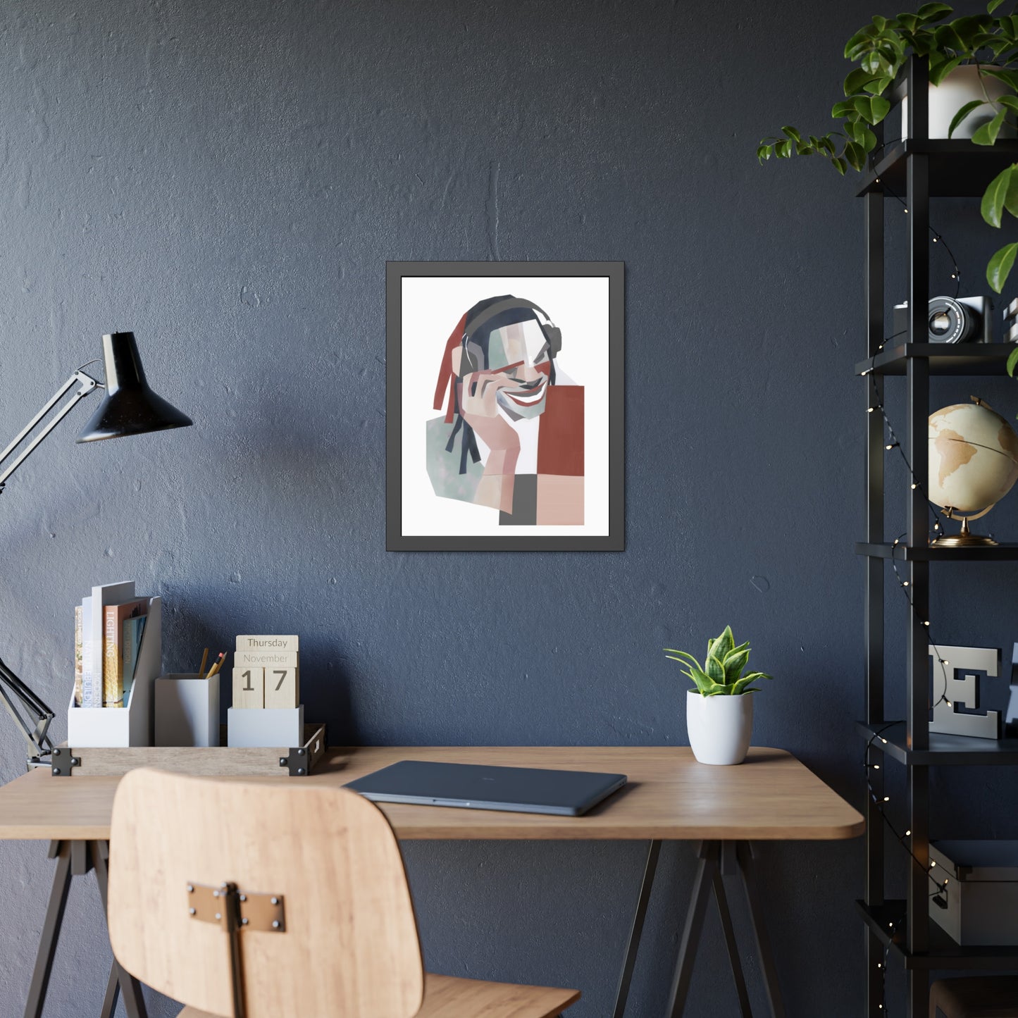 Happy Face Man - Poster Print Design