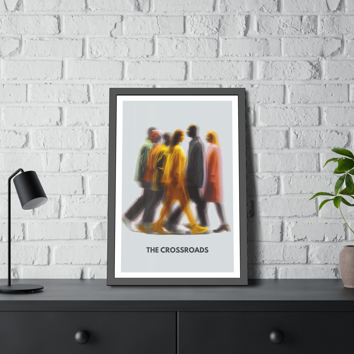 The Crossroads - Framed Poster Print