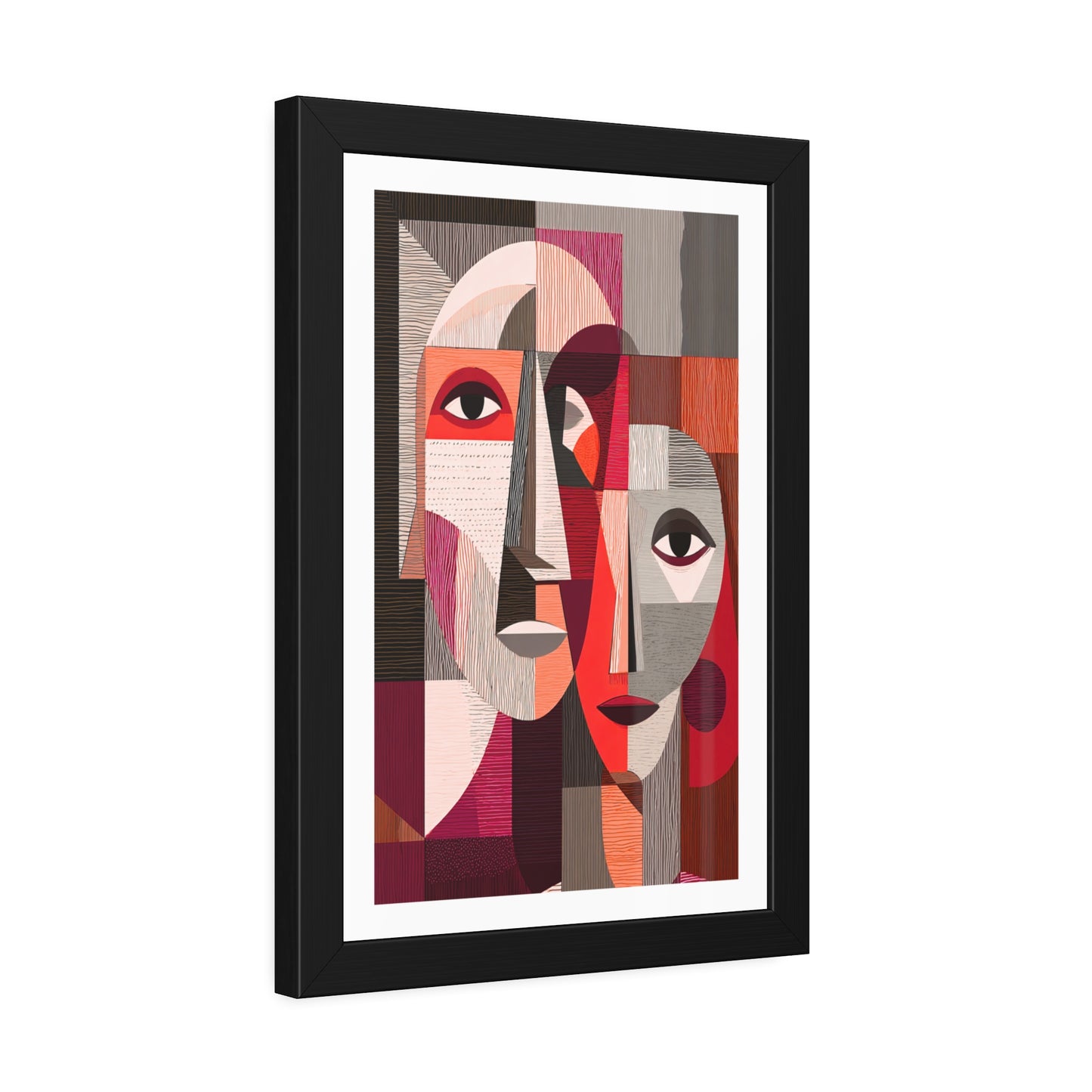 Eternity with you - No text - Framed Poster Print
