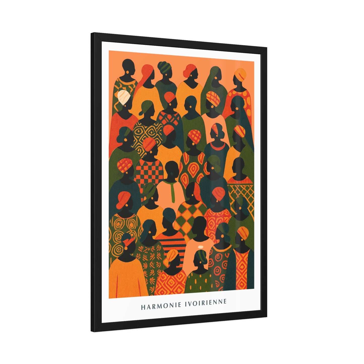 Harmonie Ivorienne - Framed Poster Print