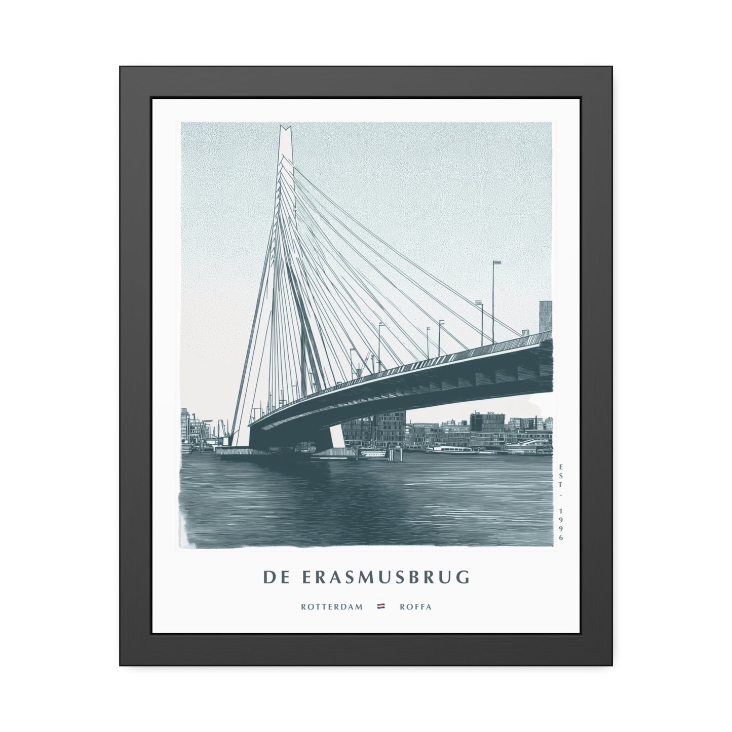 Rotterdam De Erasmusbrug