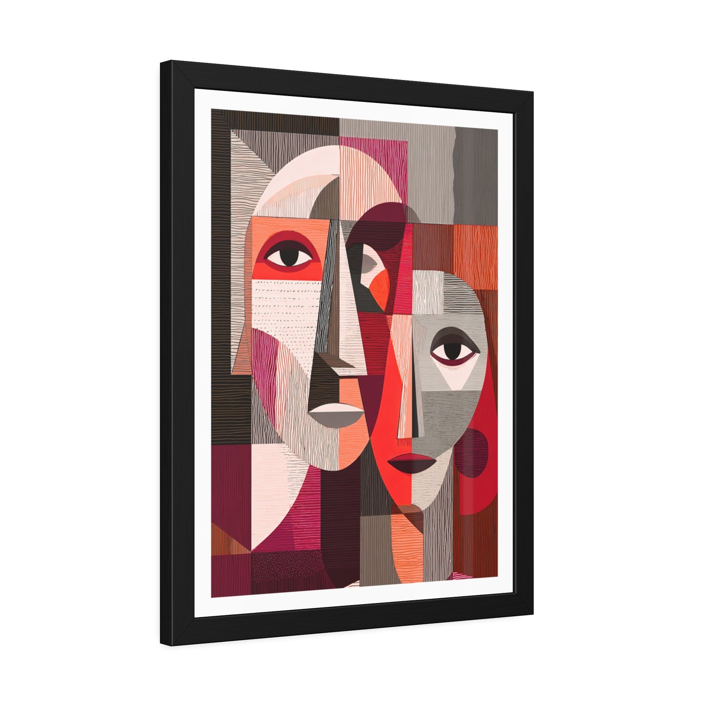 Eternity with you - No text - Framed Poster Print