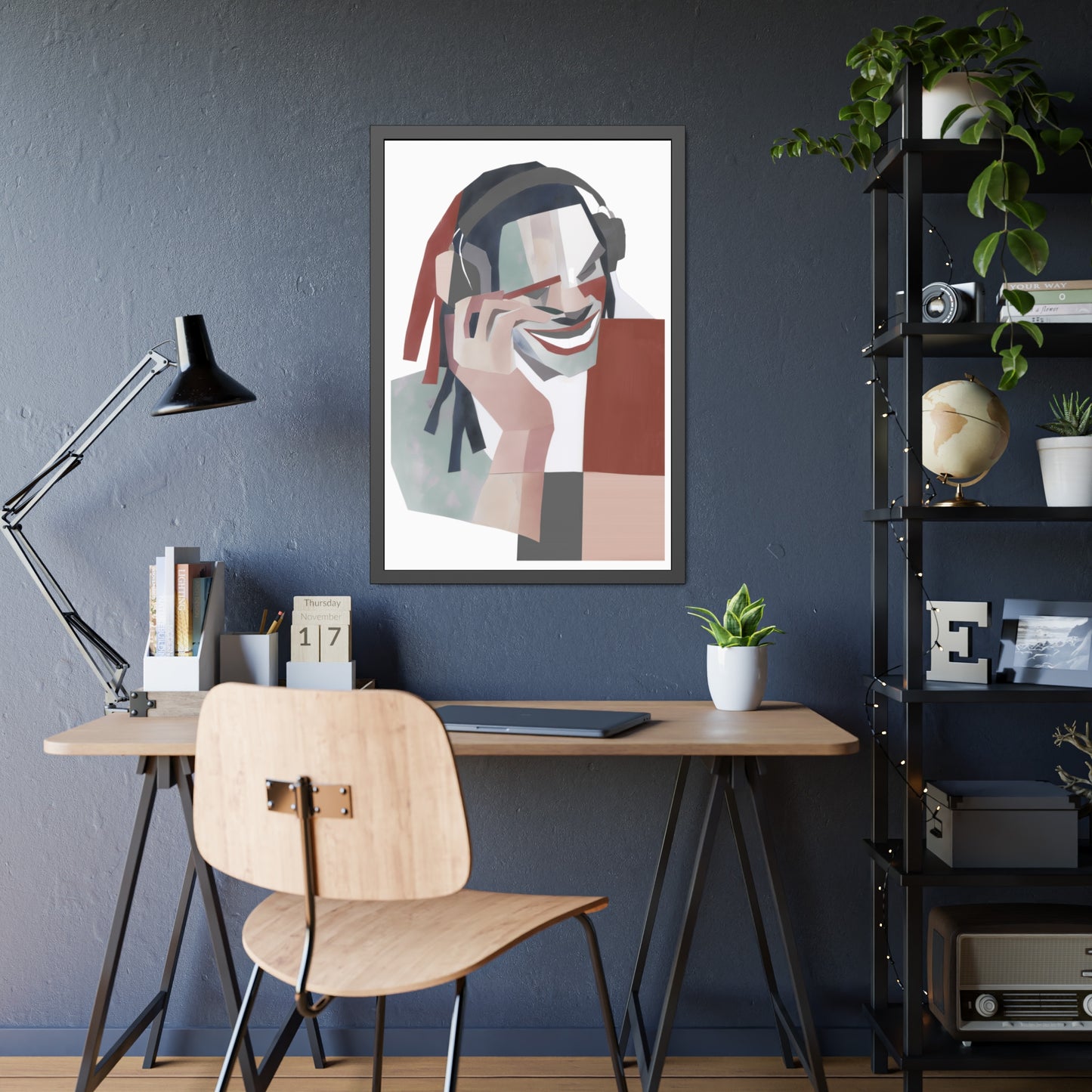 Happy Face Man - Poster Print Design
