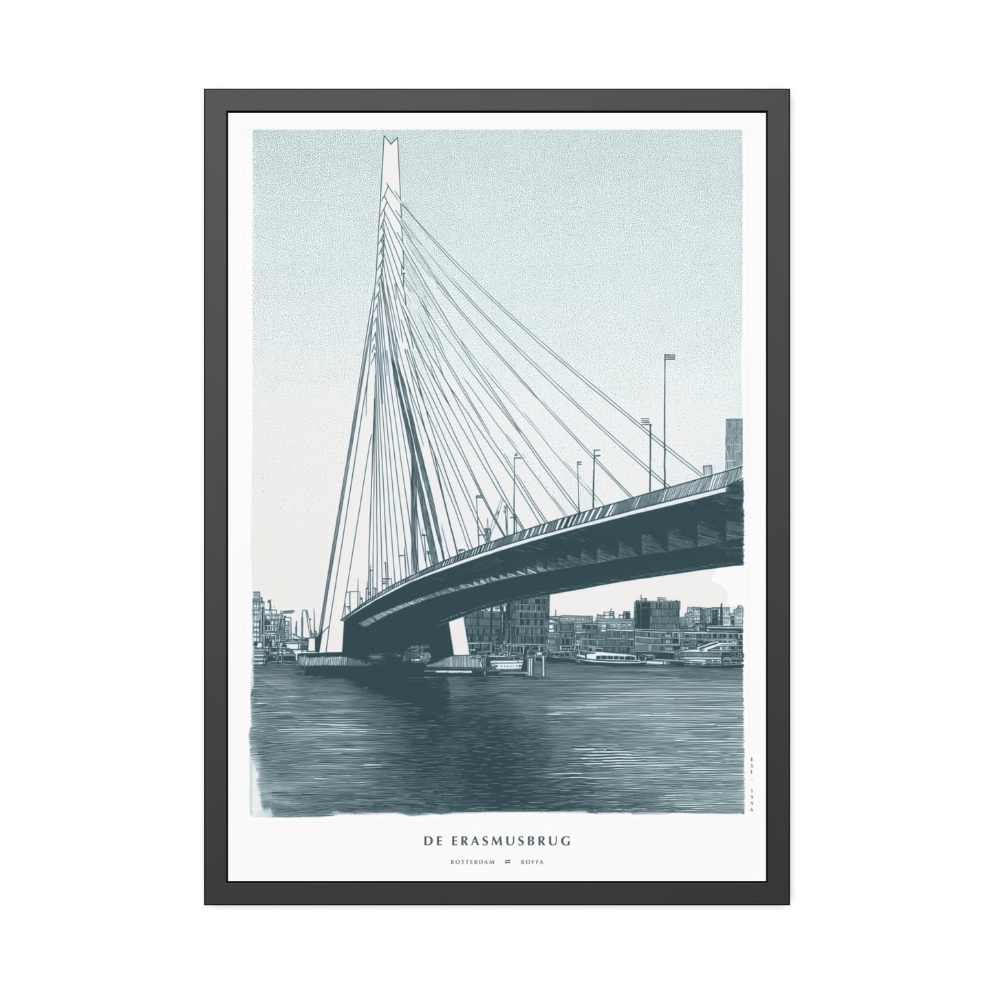 Rotterdam De Erasmusbrug
