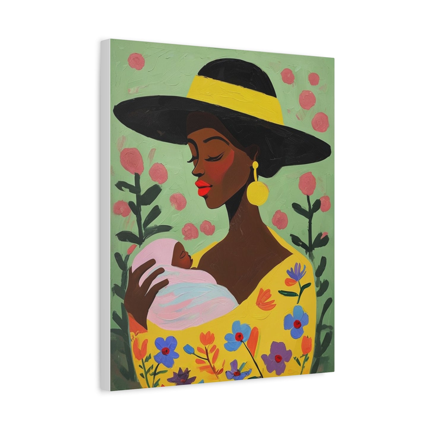 Grace in Bloom - Matte Finish, Stretched, 1 25"