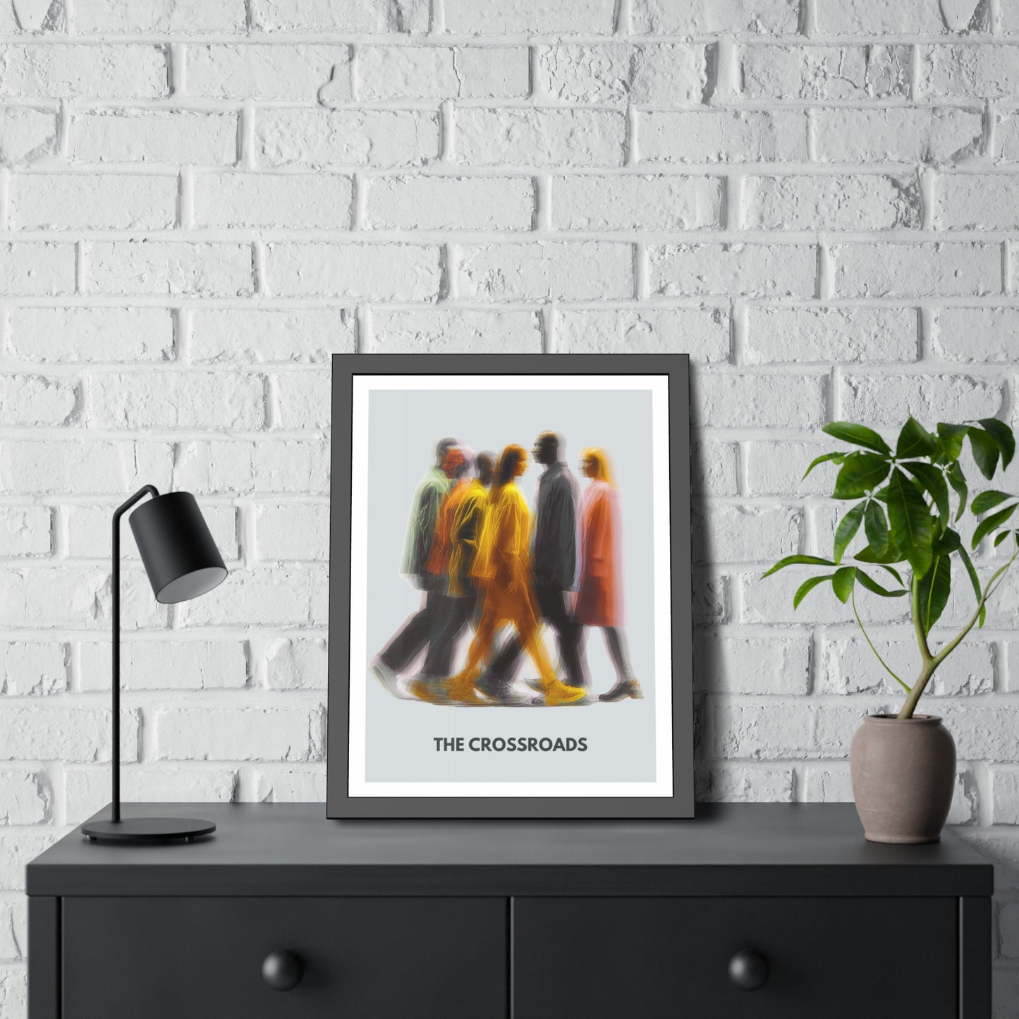 The Crossroads - Framed Poster Print