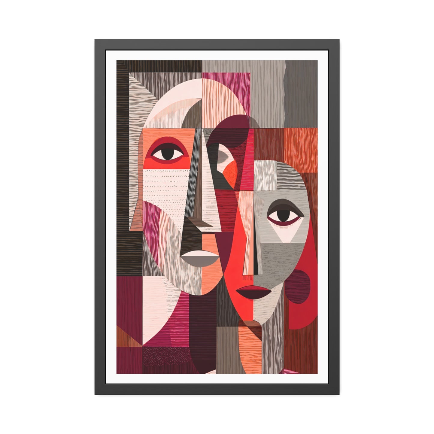 Eternity with you - No text - Framed Poster Print