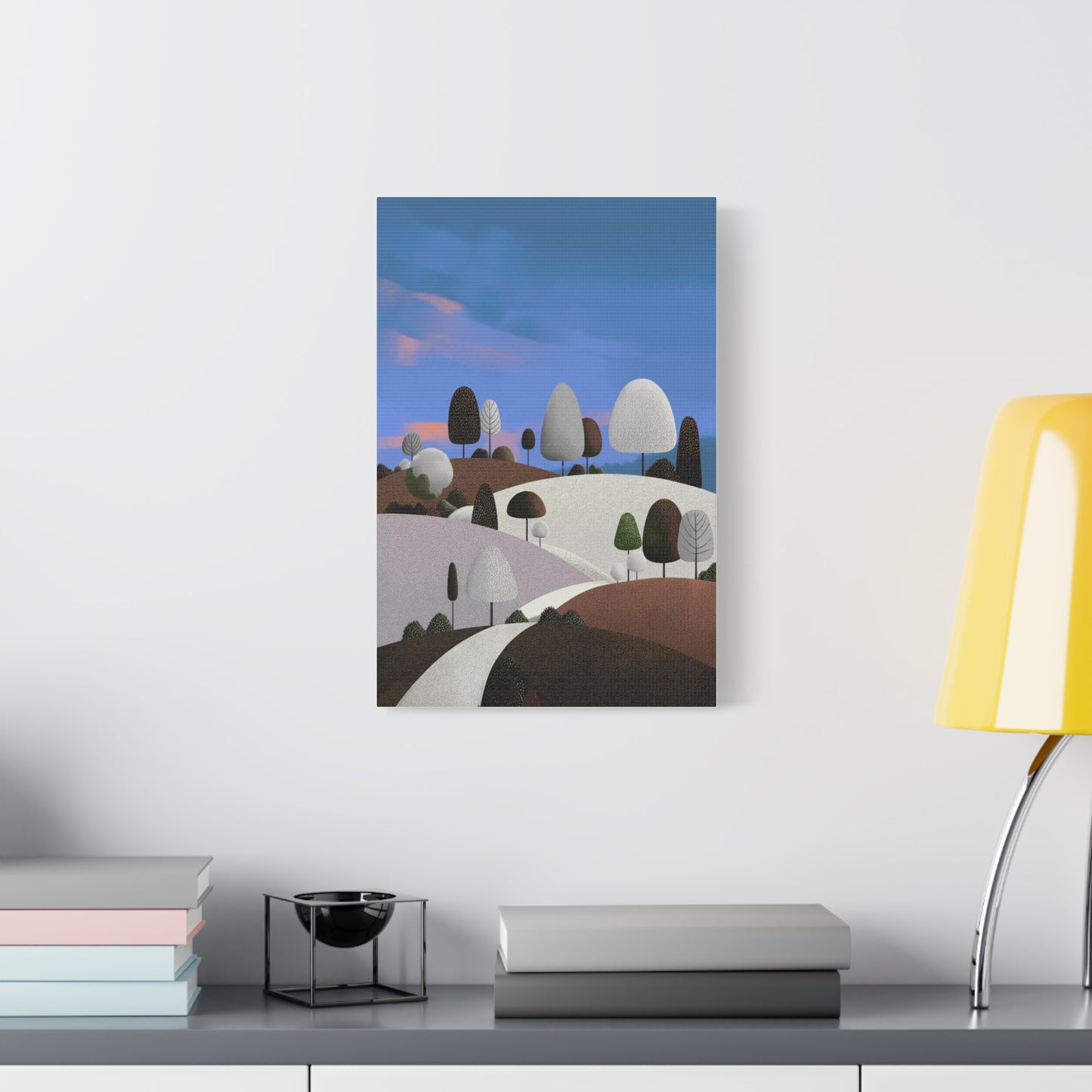 Evening Walk - Canvas Print, Matte Finish, Stretched, 1 25"