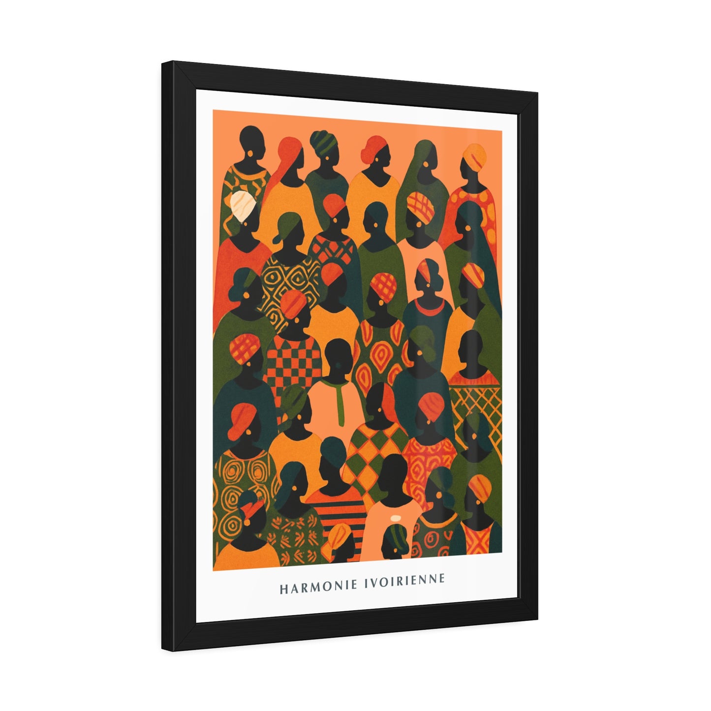 Harmonie Ivorienne - Framed Poster Print