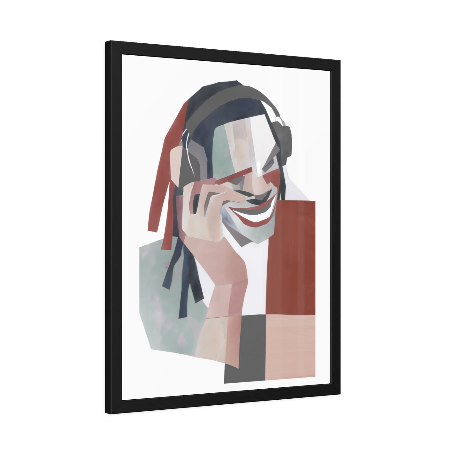Happy Face Man - Poster Print Design