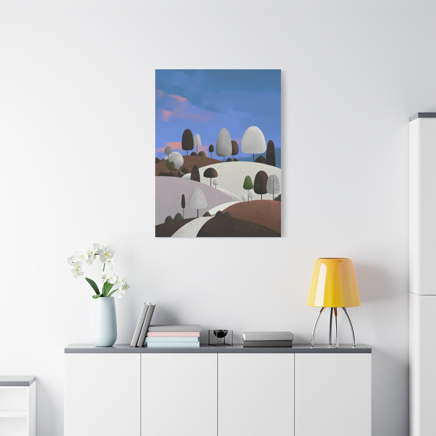 Evening Walk - Canvas Print, Matte Finish, Stretched, 1 25"