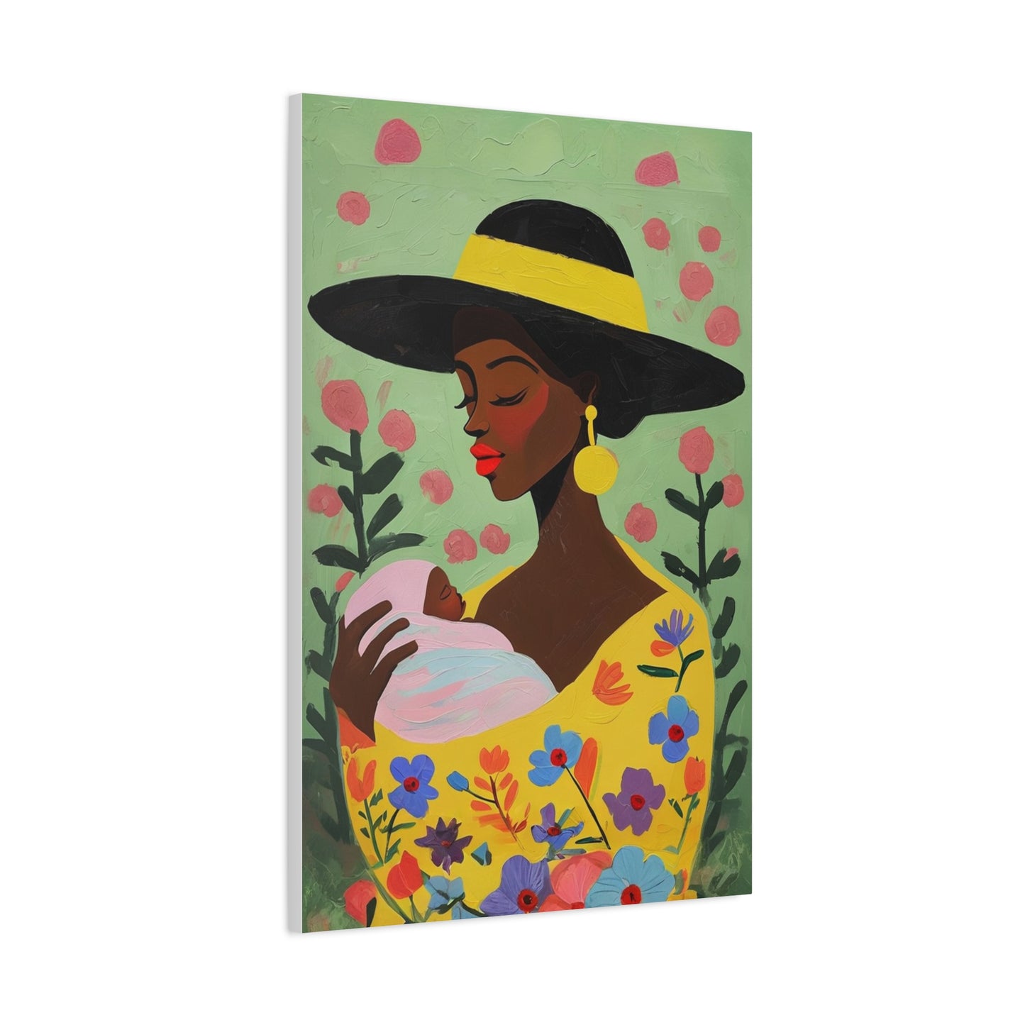 Grace in Bloom - Matte Finish, Stretched, 1 25"