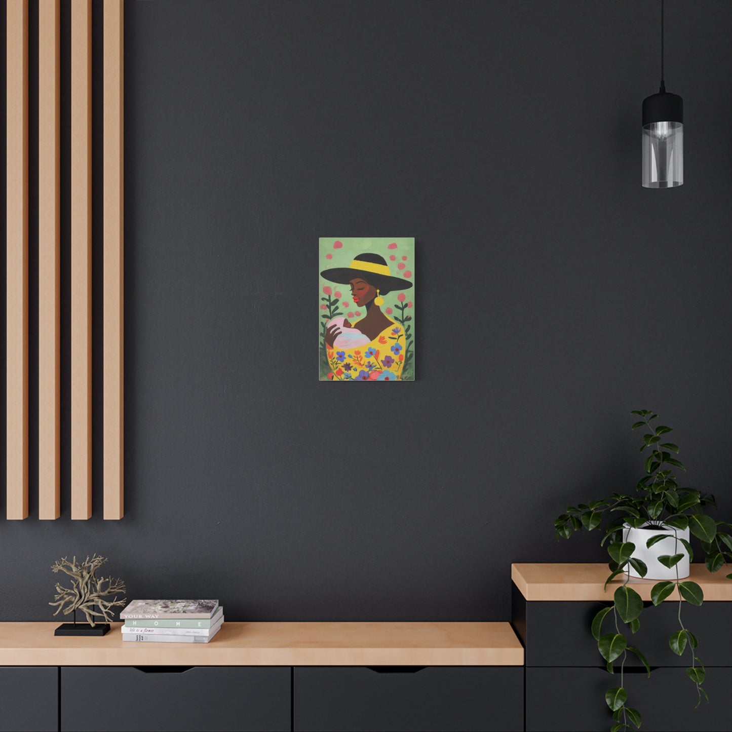 Grace in Bloom - Matte Finish, Stretched, 1 25"