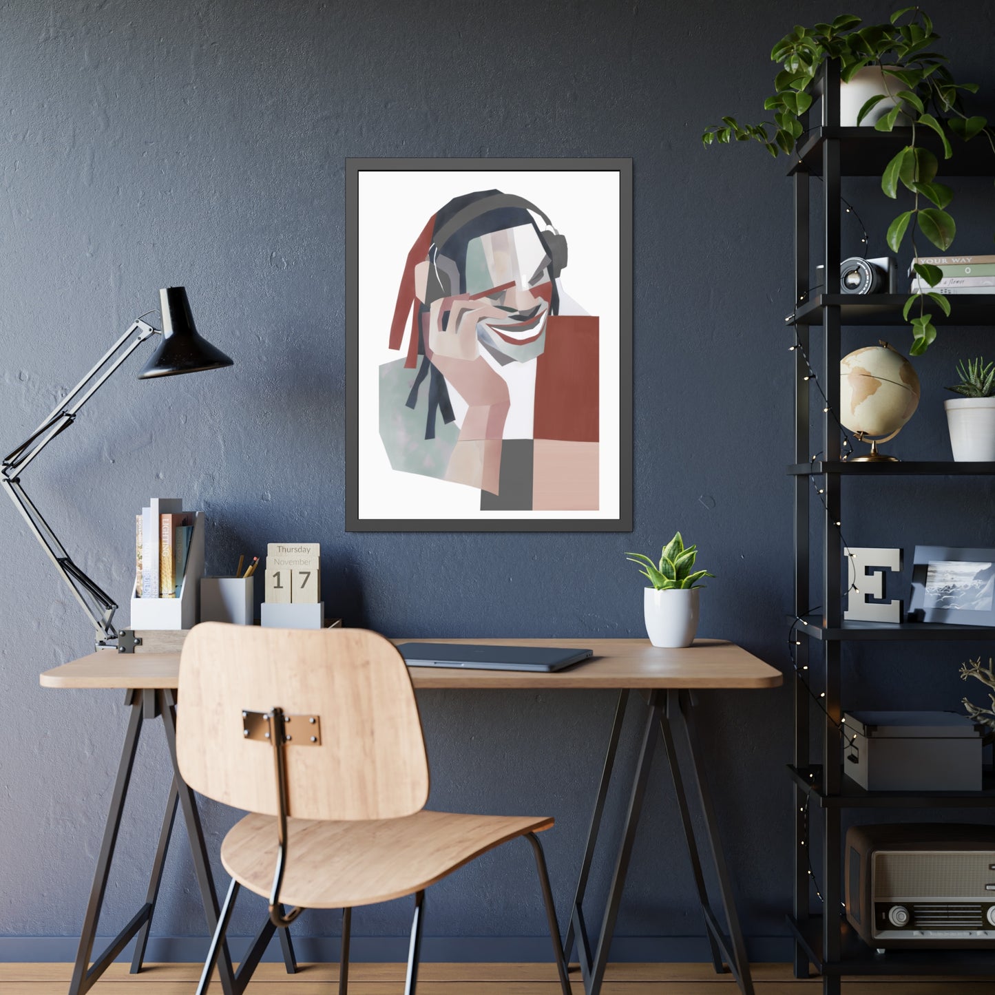 Happy Face Man - Poster Print Design
