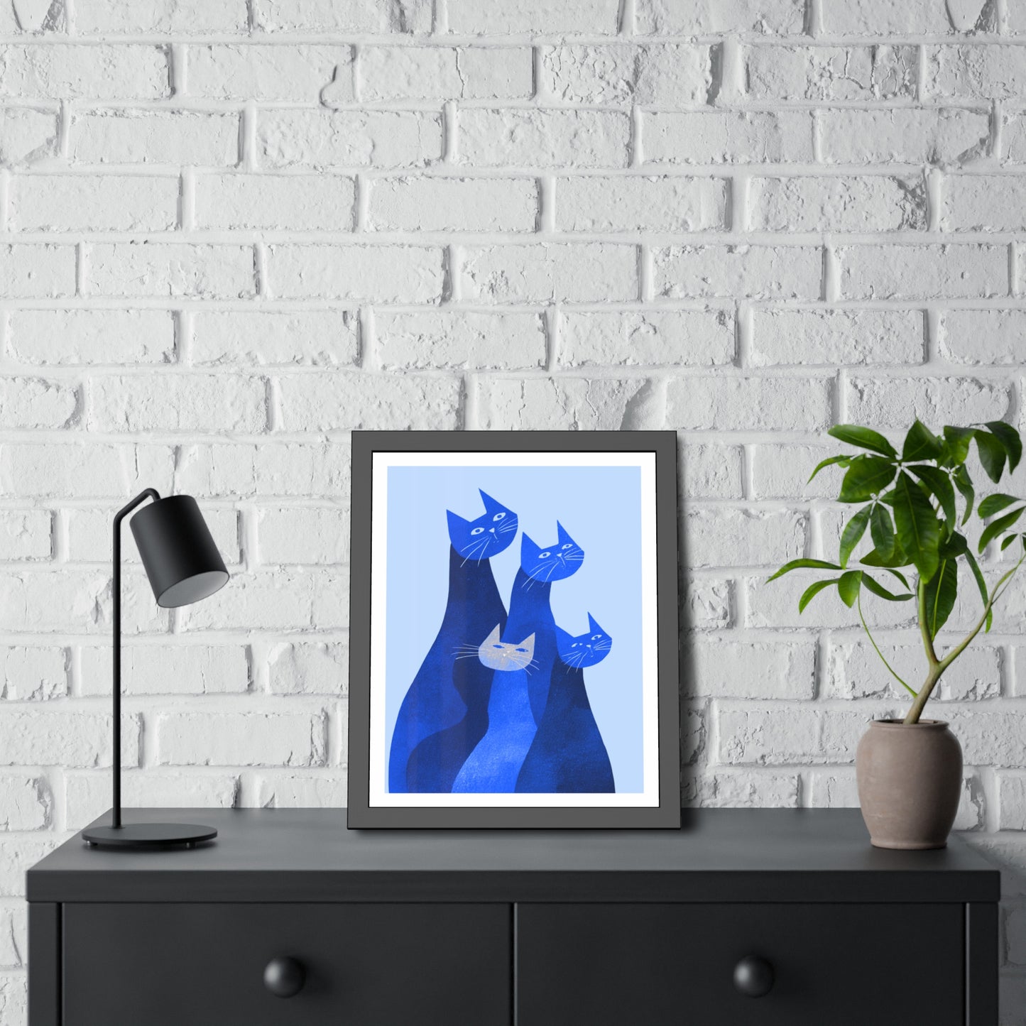 Kittenssss - Framed Poster Print