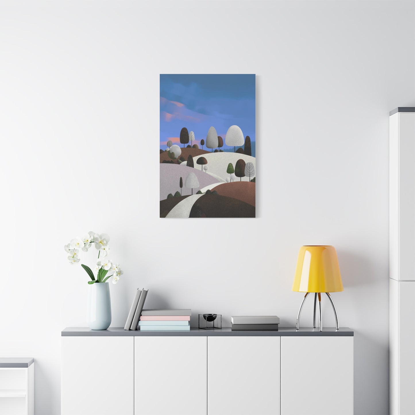 Evening Walk - Canvas Print, Matte Finish, Stretched, 1 25"