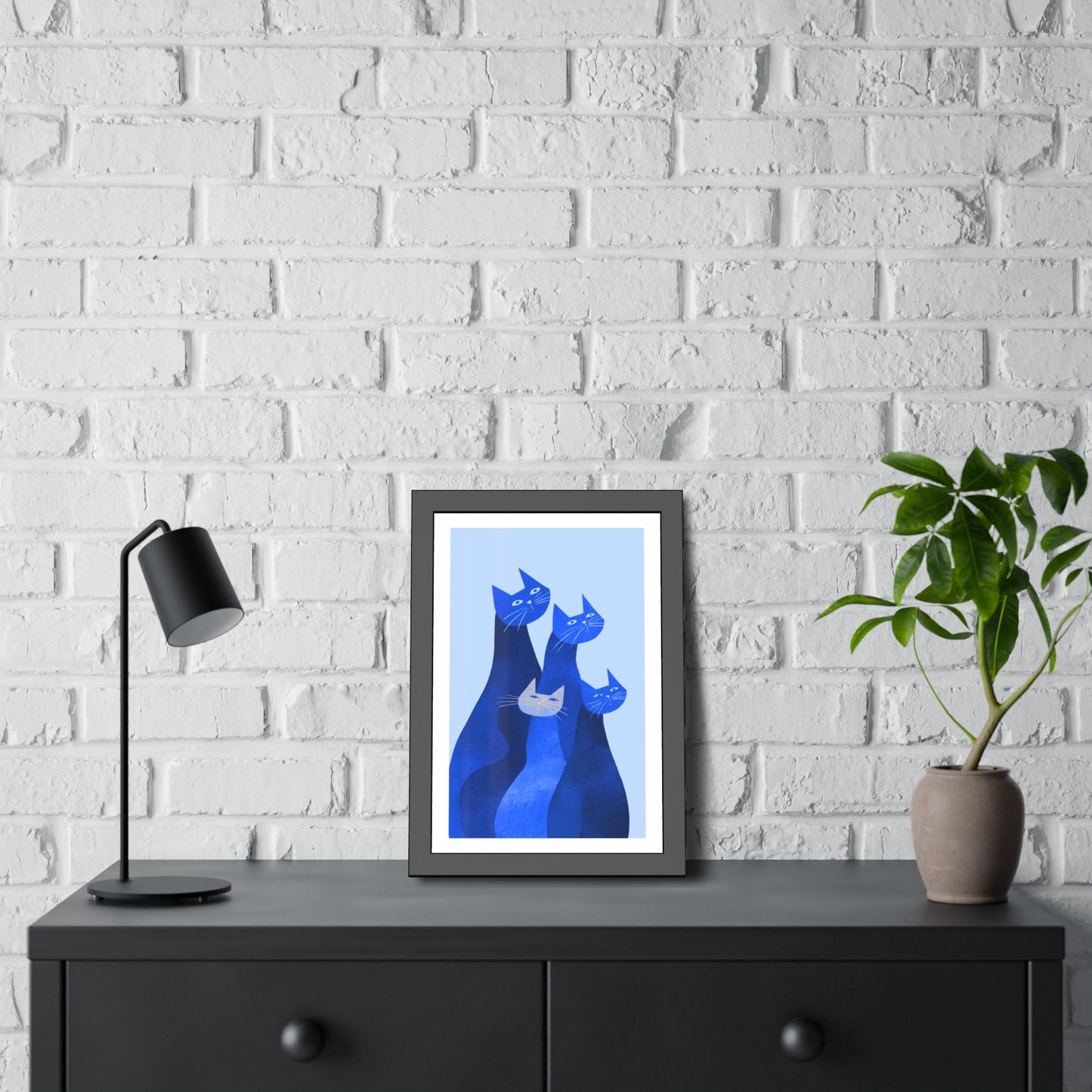 Kittenssss - Framed Poster Print