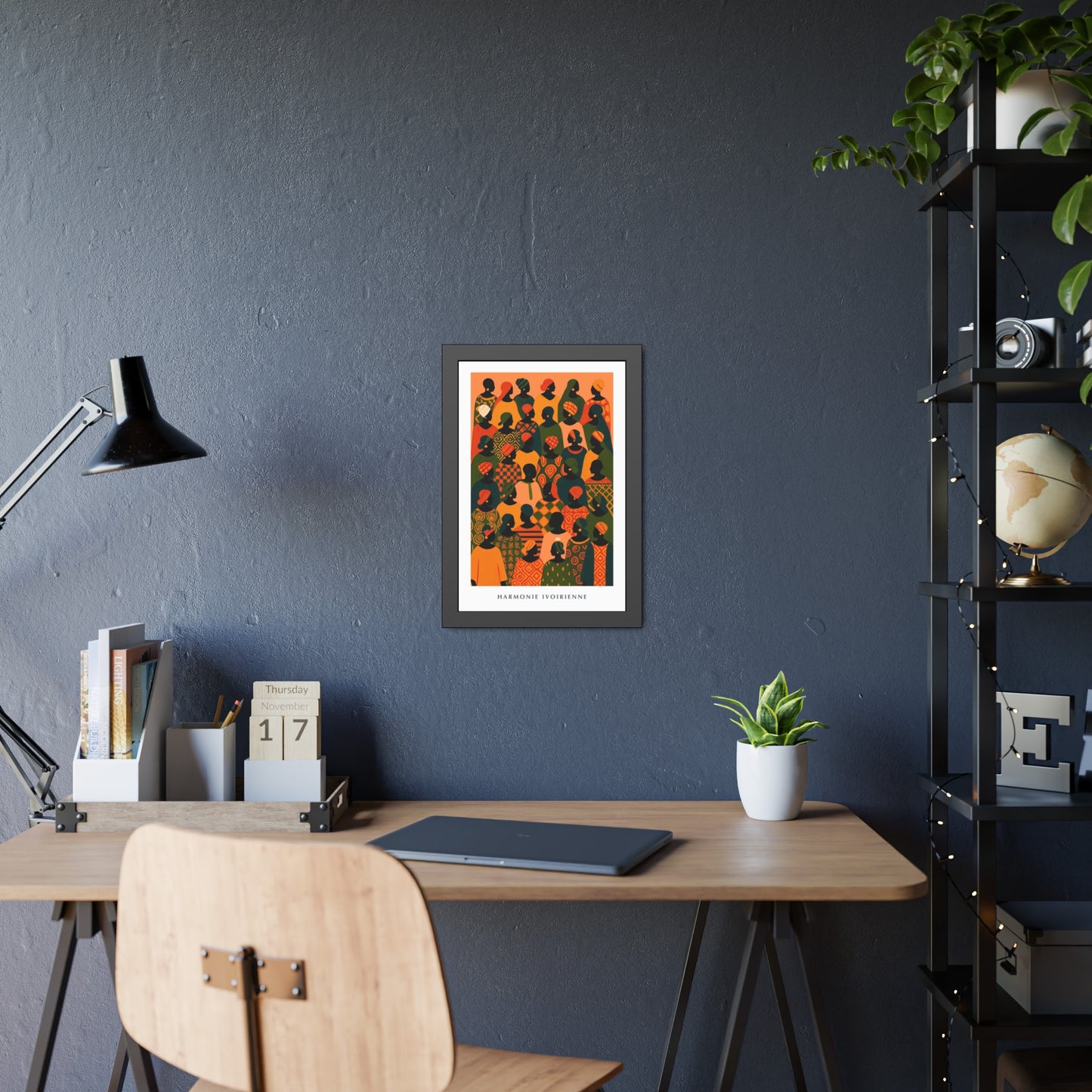 Harmonie Ivorienne - Framed Poster Print