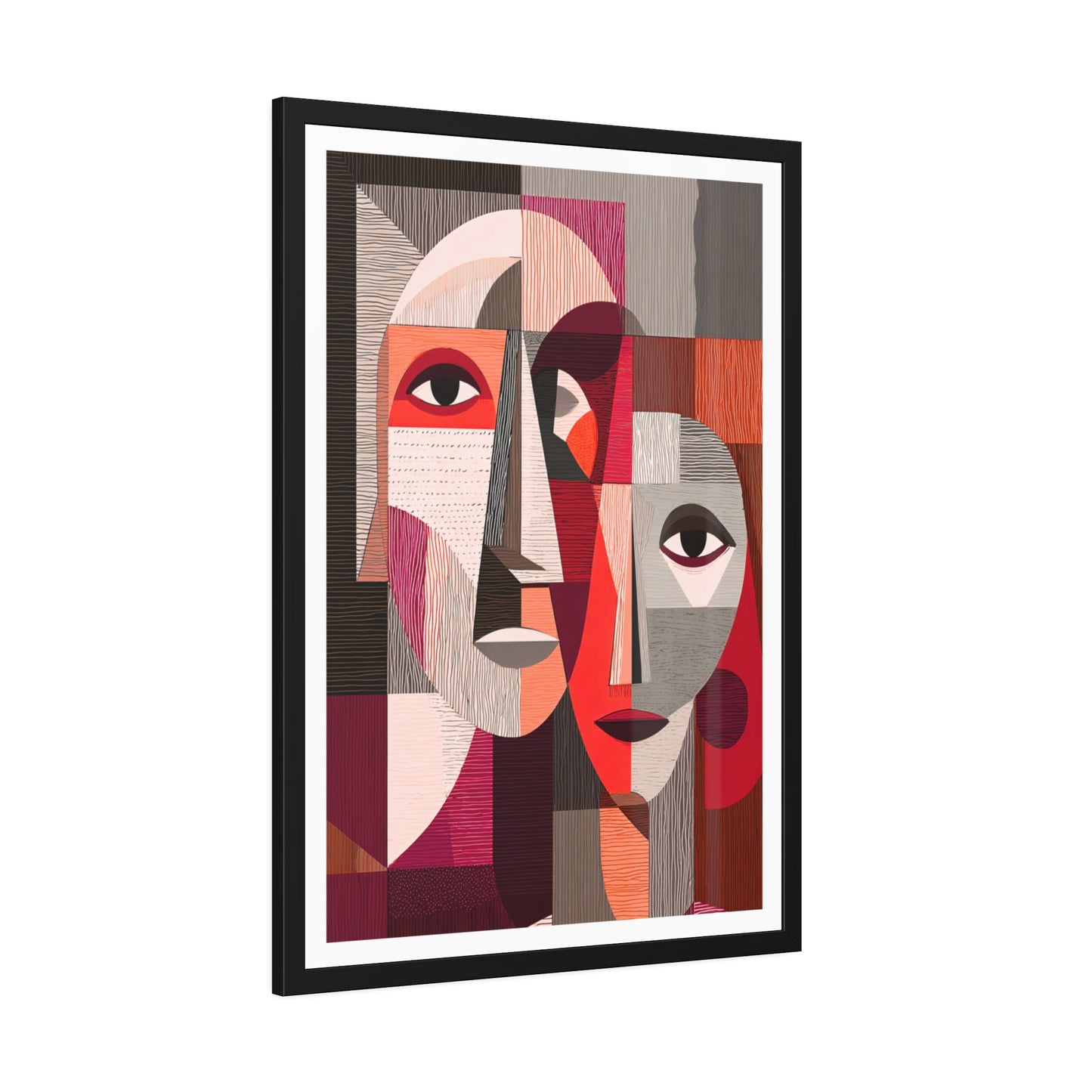 Eternity with you - No text - Framed Poster Print