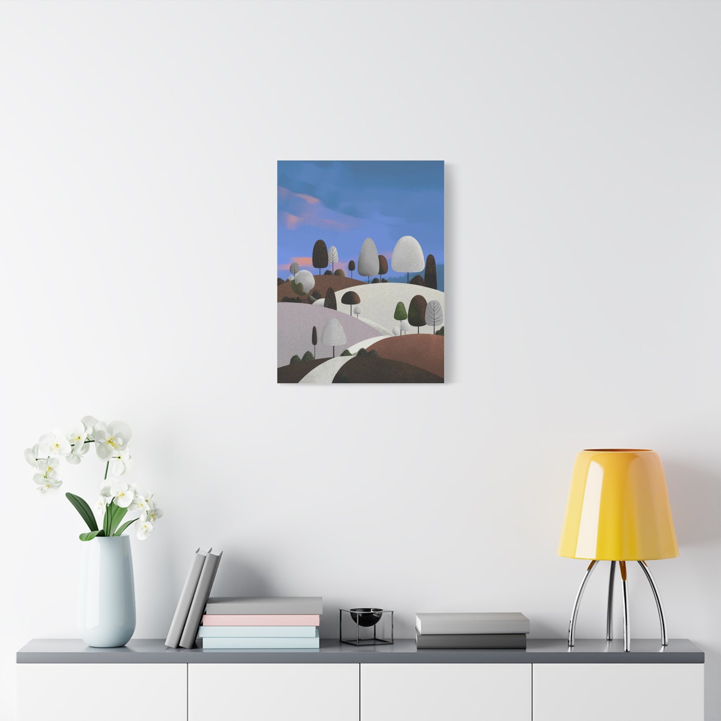 Evening Walk - Canvas Print, Matte Finish, Stretched, 1 25"