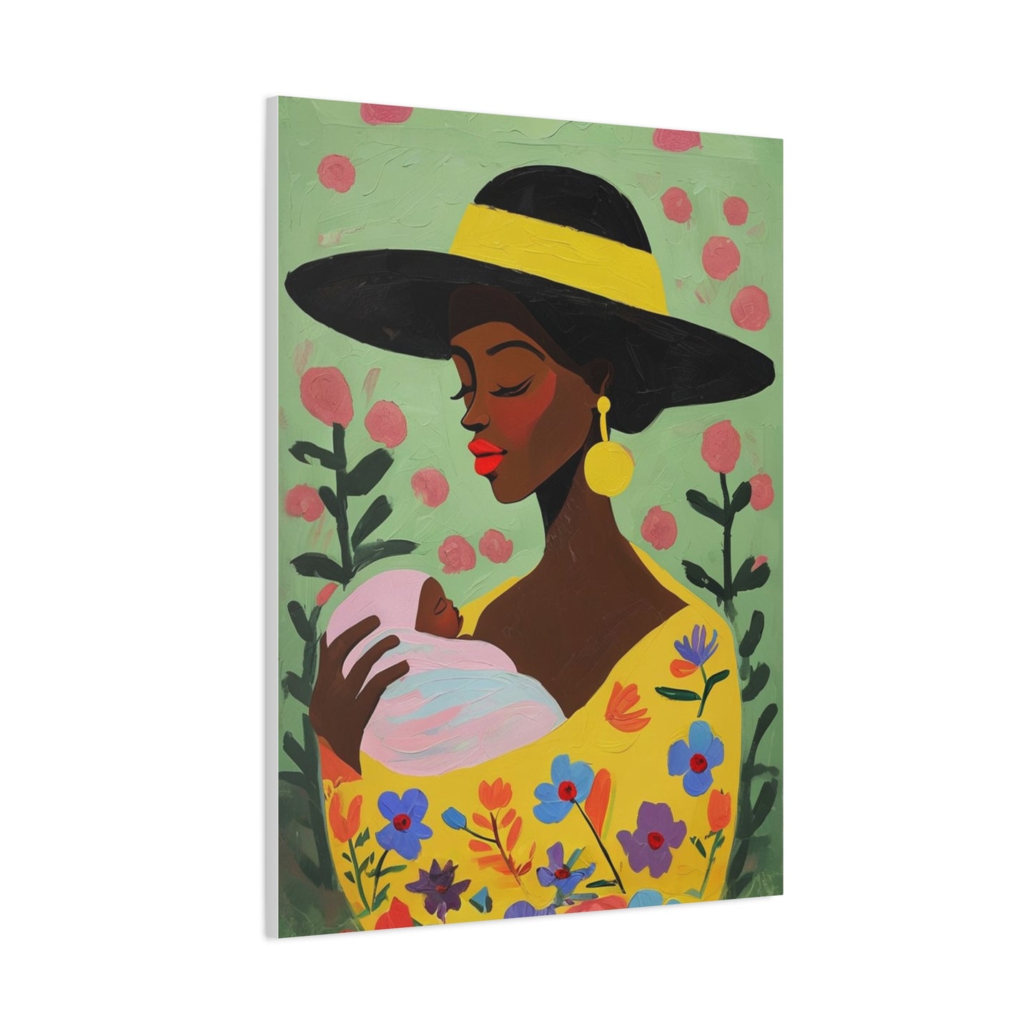 Grace in Bloom - Matte Finish, Stretched, 1 25"