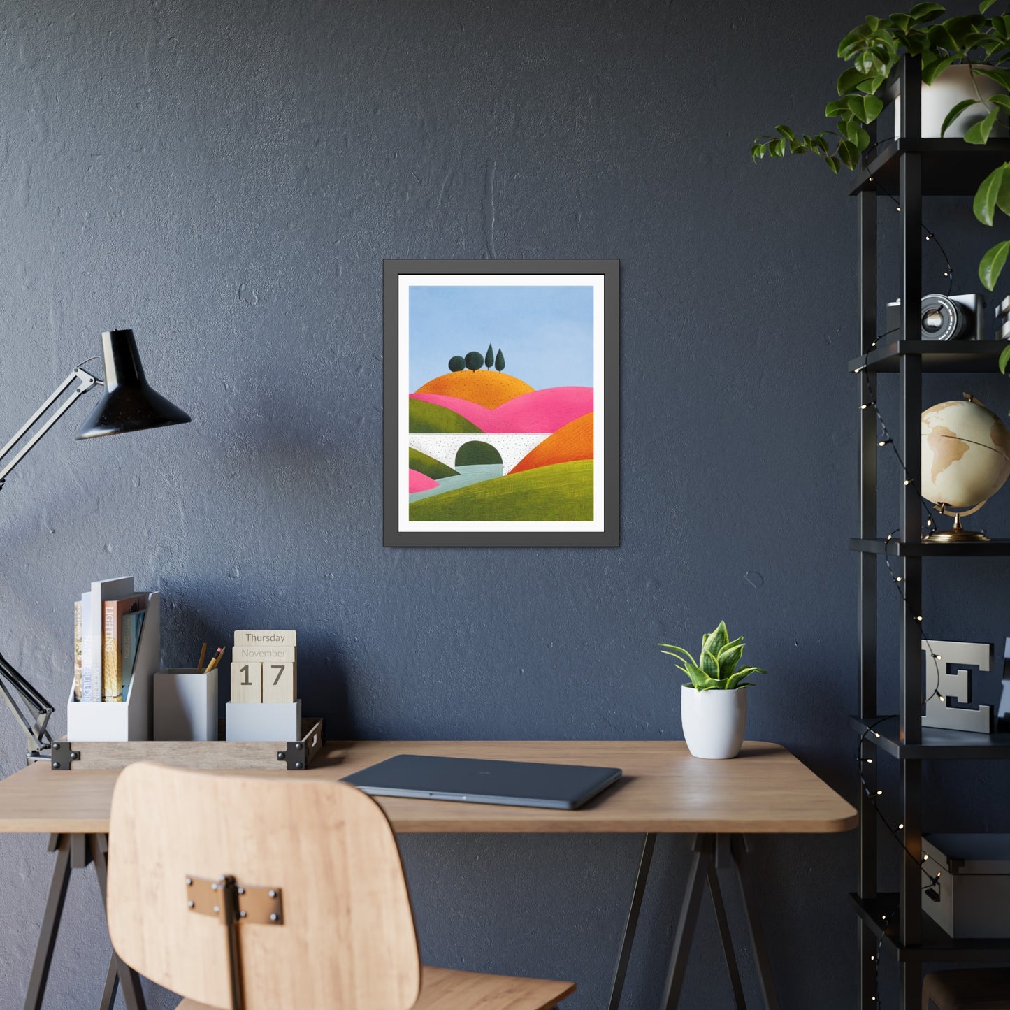 Sunset Ridge - Framed paper poster