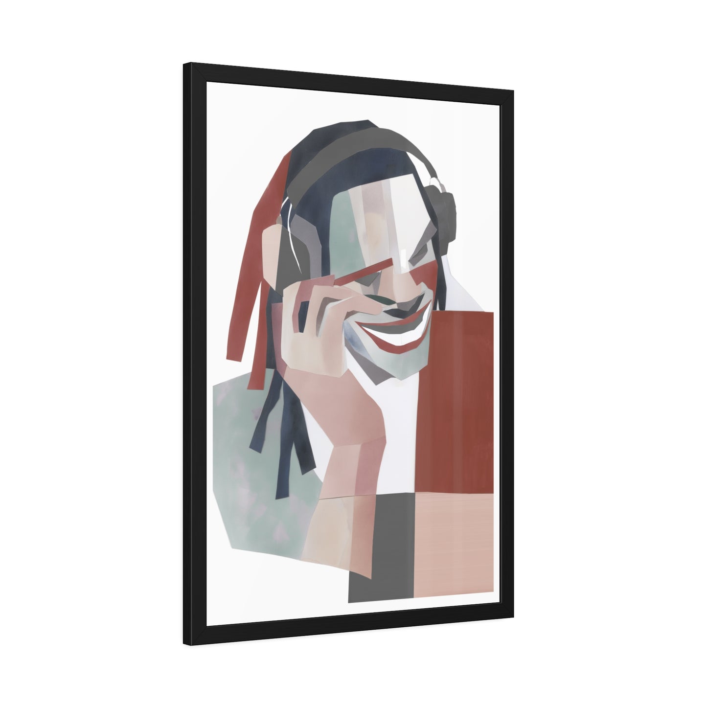 Happy Face Man - Poster Print Design