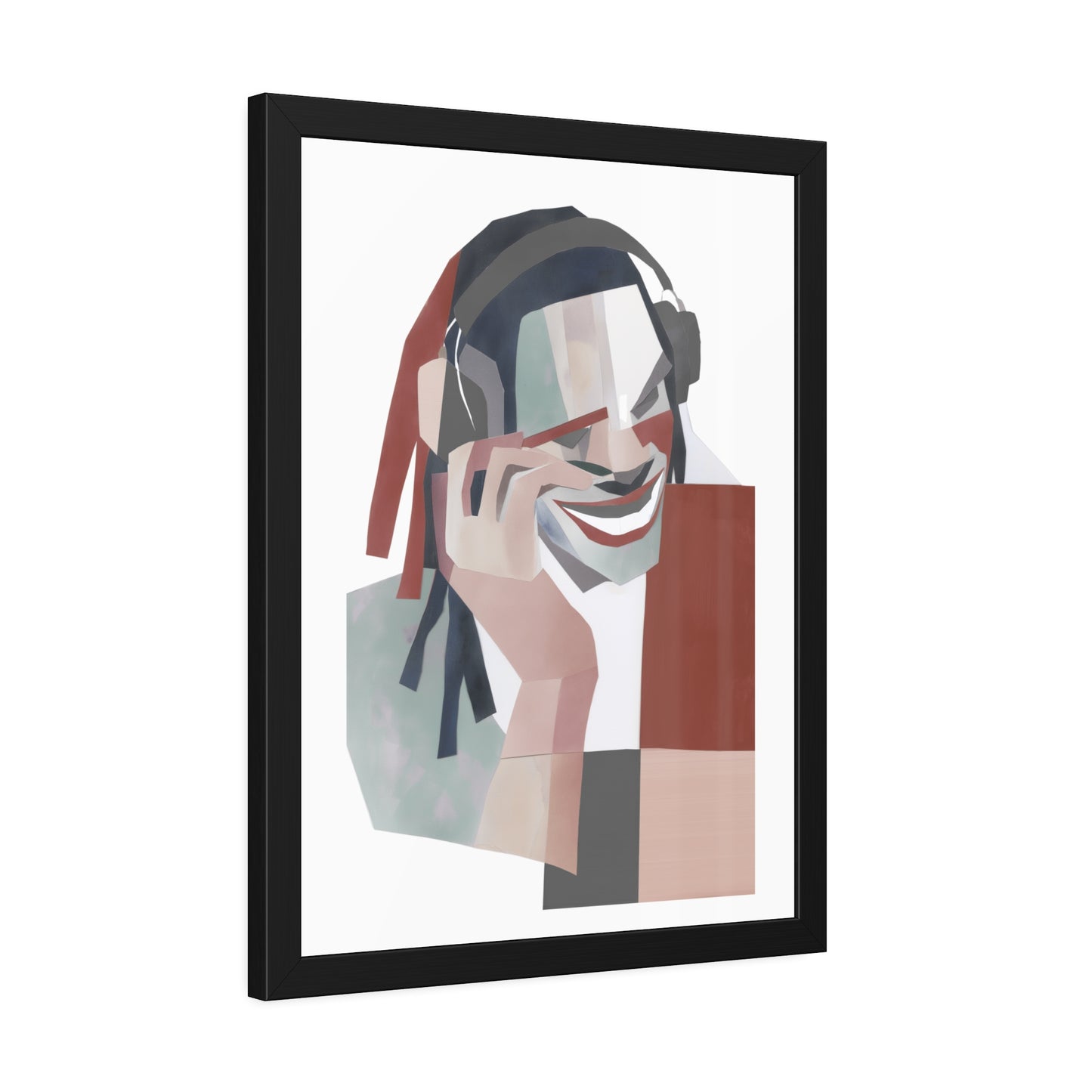 Happy Face Man - Poster Print Design