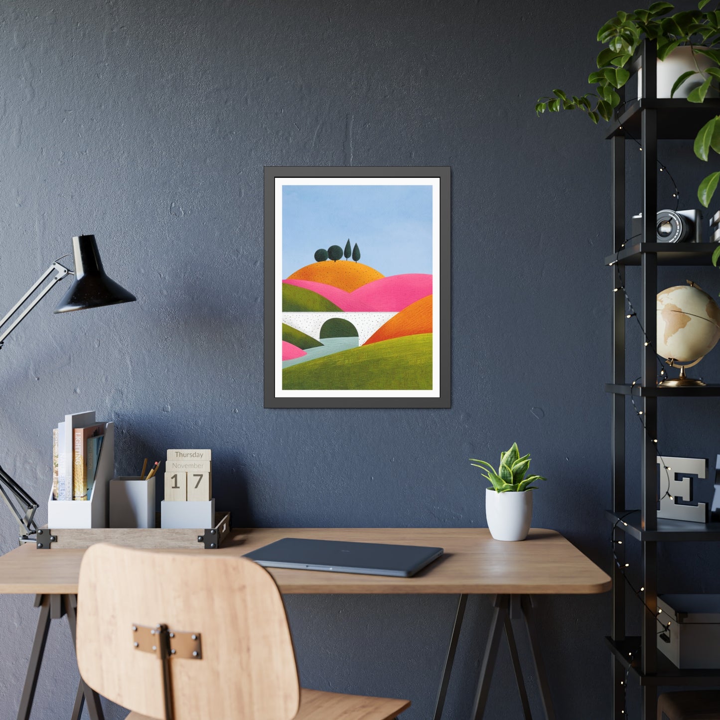 Sunset Ridge - Framed paper poster