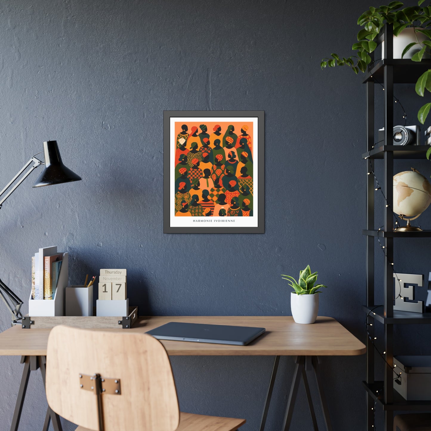Harmonie Ivorienne - Framed Poster Print