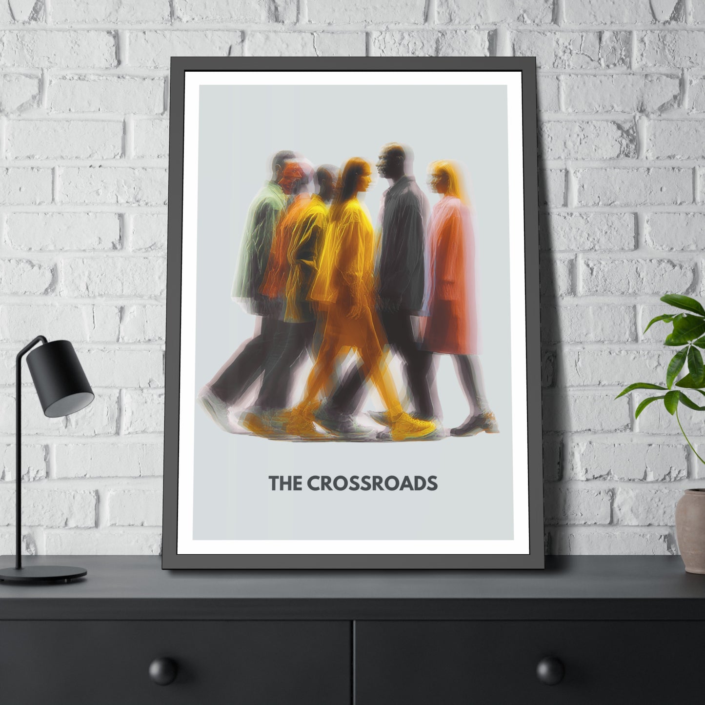 The Crossroads - Framed Poster Print