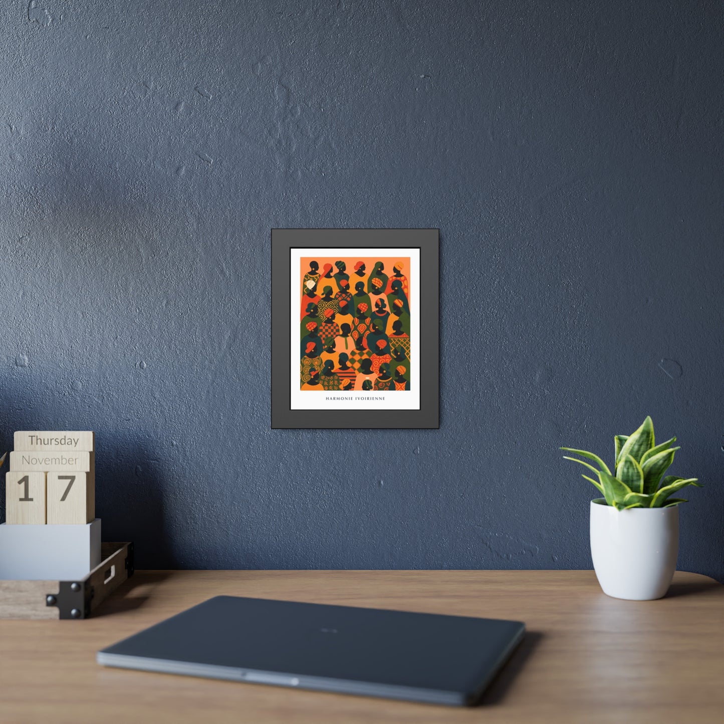 Harmonie Ivorienne - Framed Poster Print