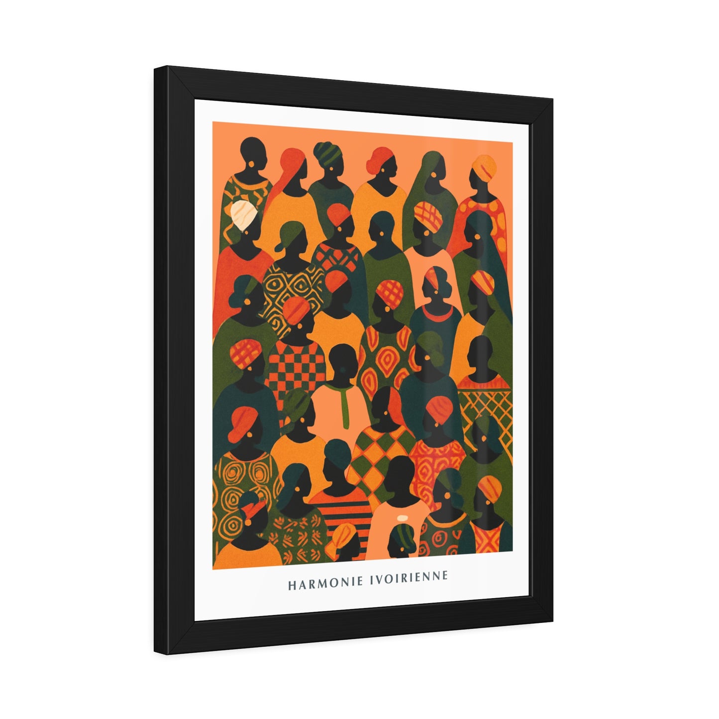Harmonie Ivorienne - Framed Poster Print