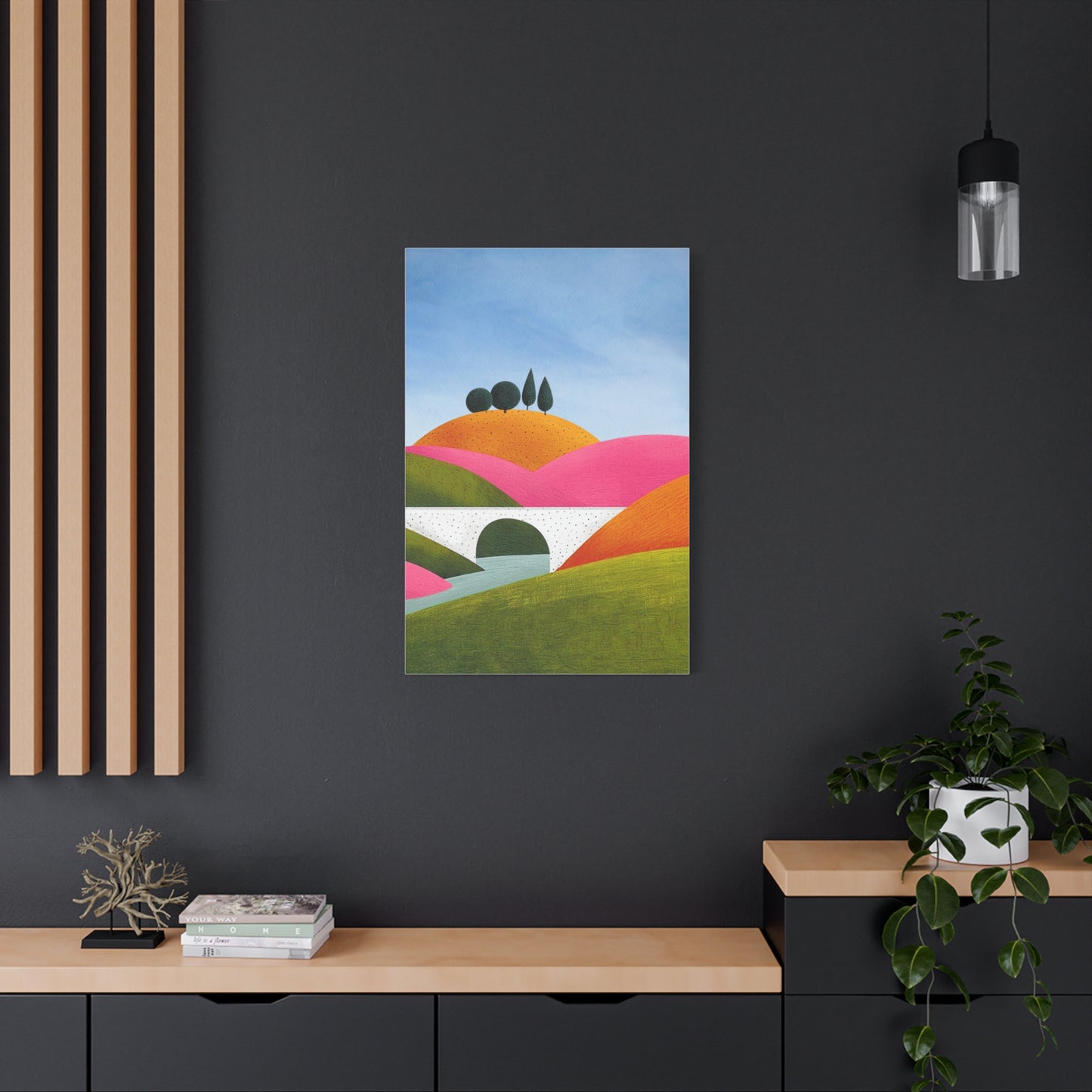 Sunset Ridge - Matte Finish, Stretched, 1 25"