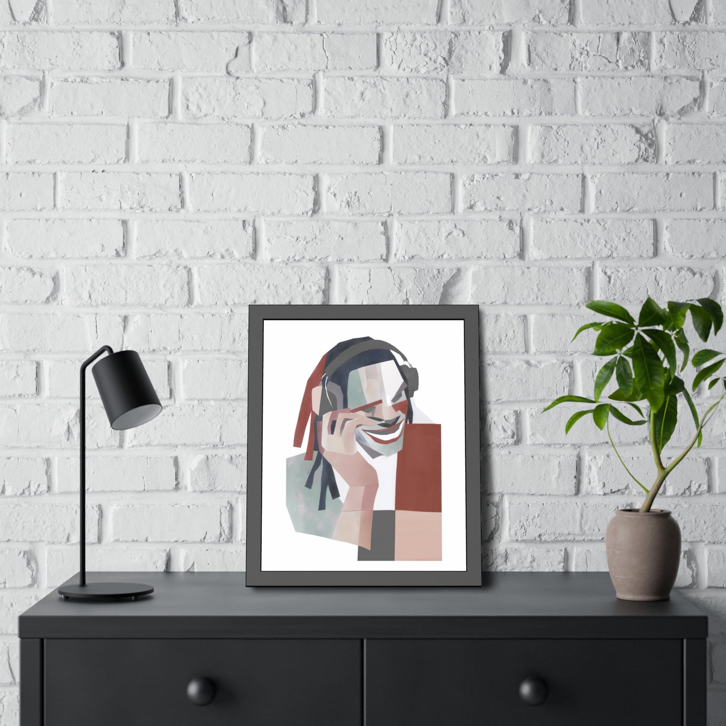 Happy Face Man - Poster Print Design