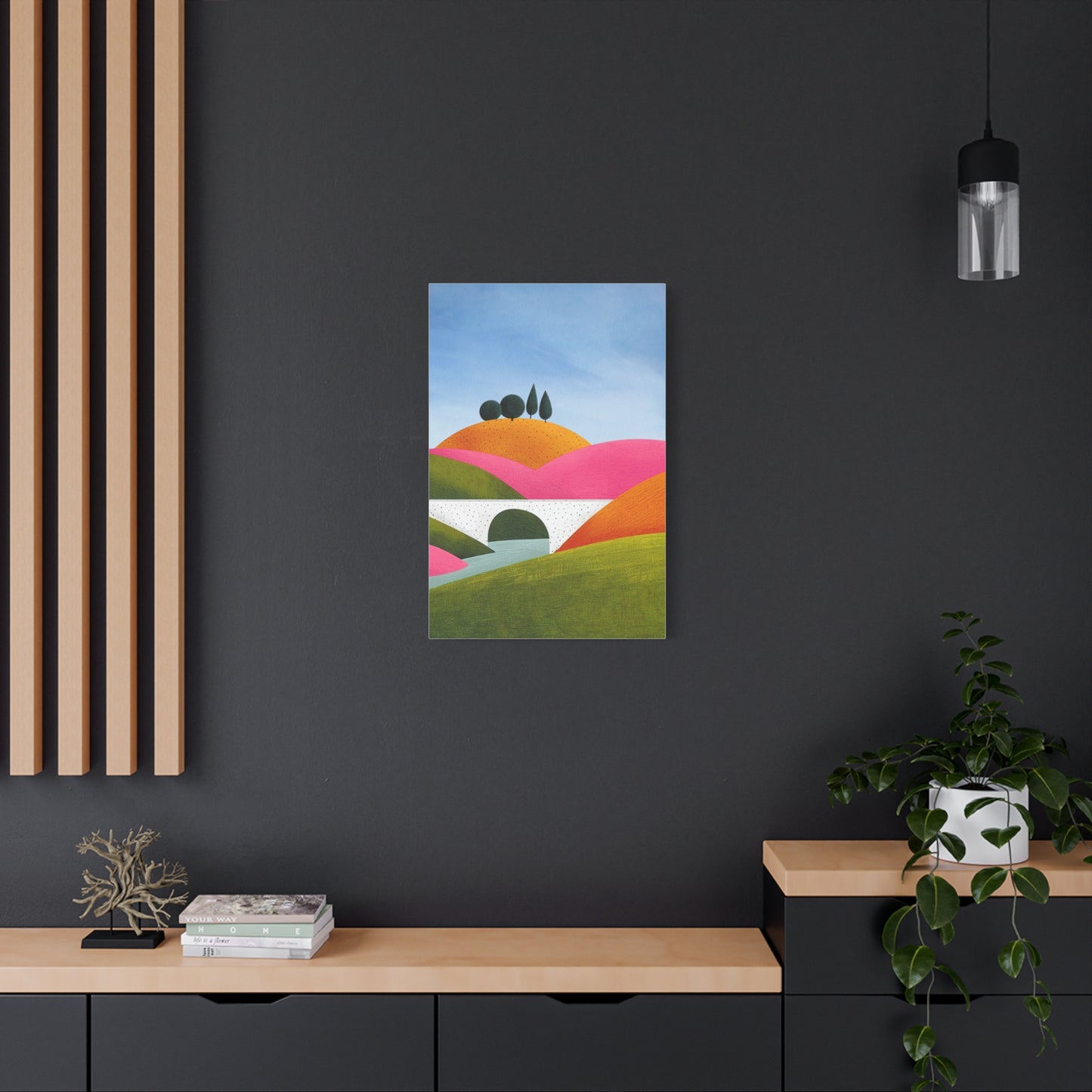 Sunset Ridge - Matte Finish, Stretched, 1 25"
