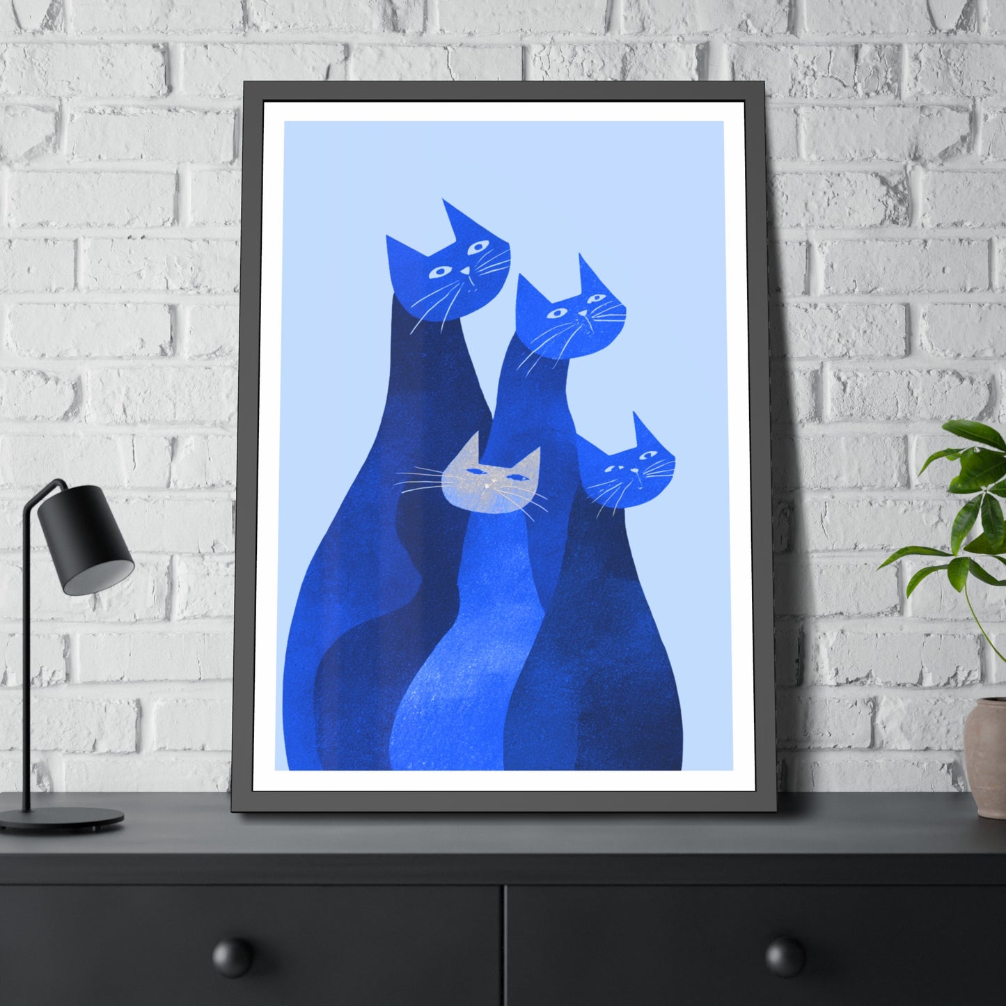 Kittenssss - Framed Poster Print