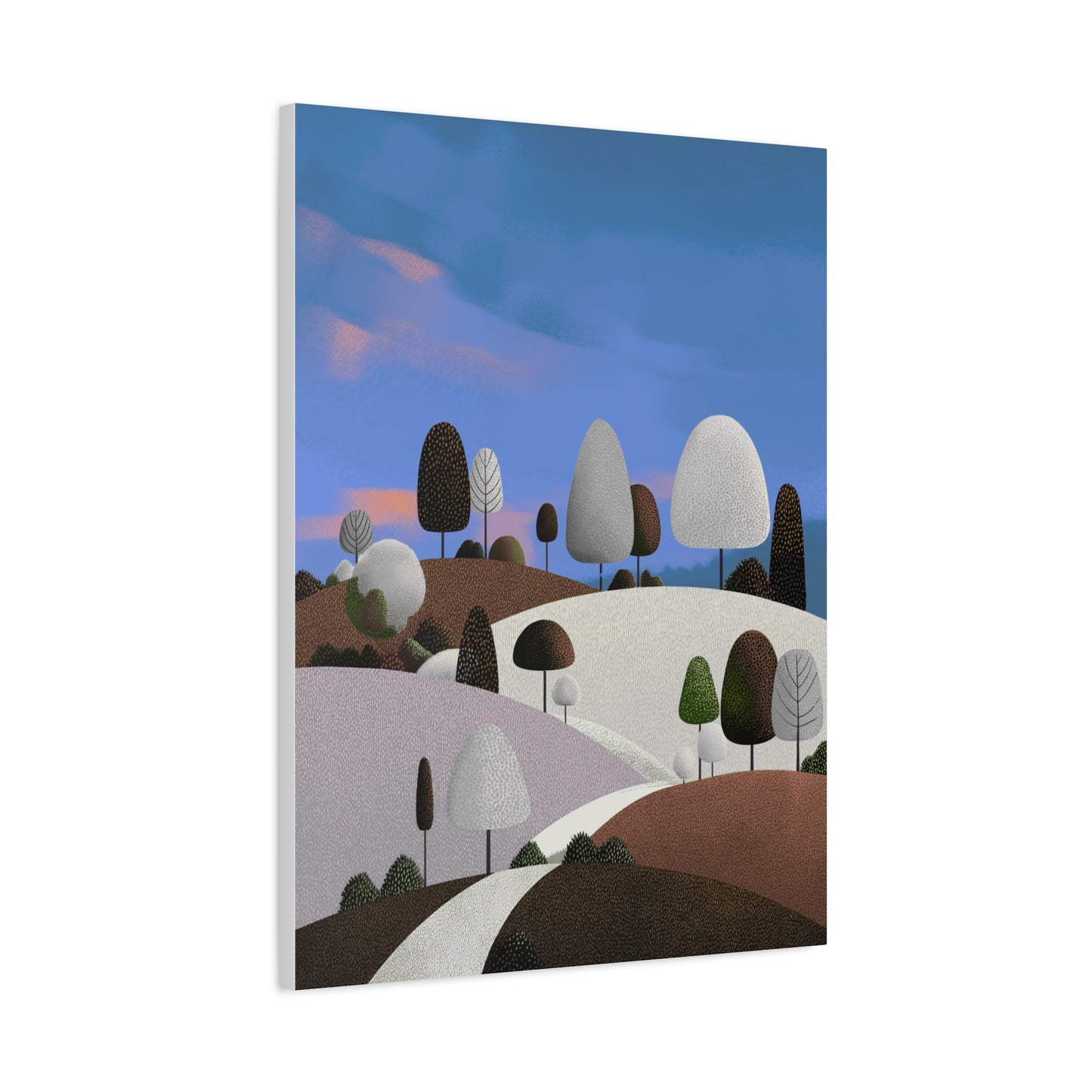 Evening Walk - Canvas Print, Matte Finish, Stretched, 1 25"