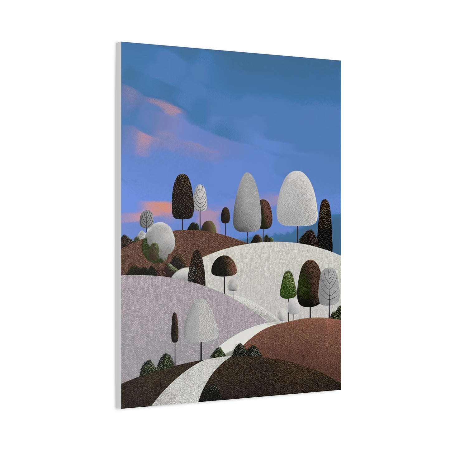 Evening Walk - Canvas Print, Matte Finish, Stretched, 1 25"