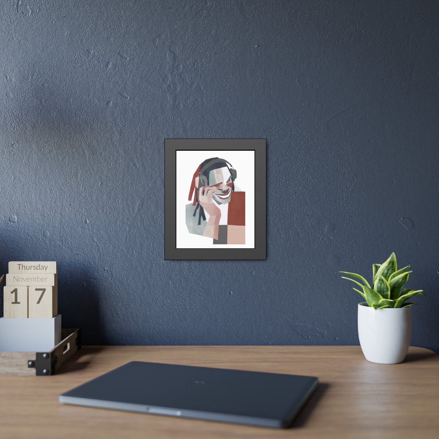 Happy Face Man - Poster Print Design