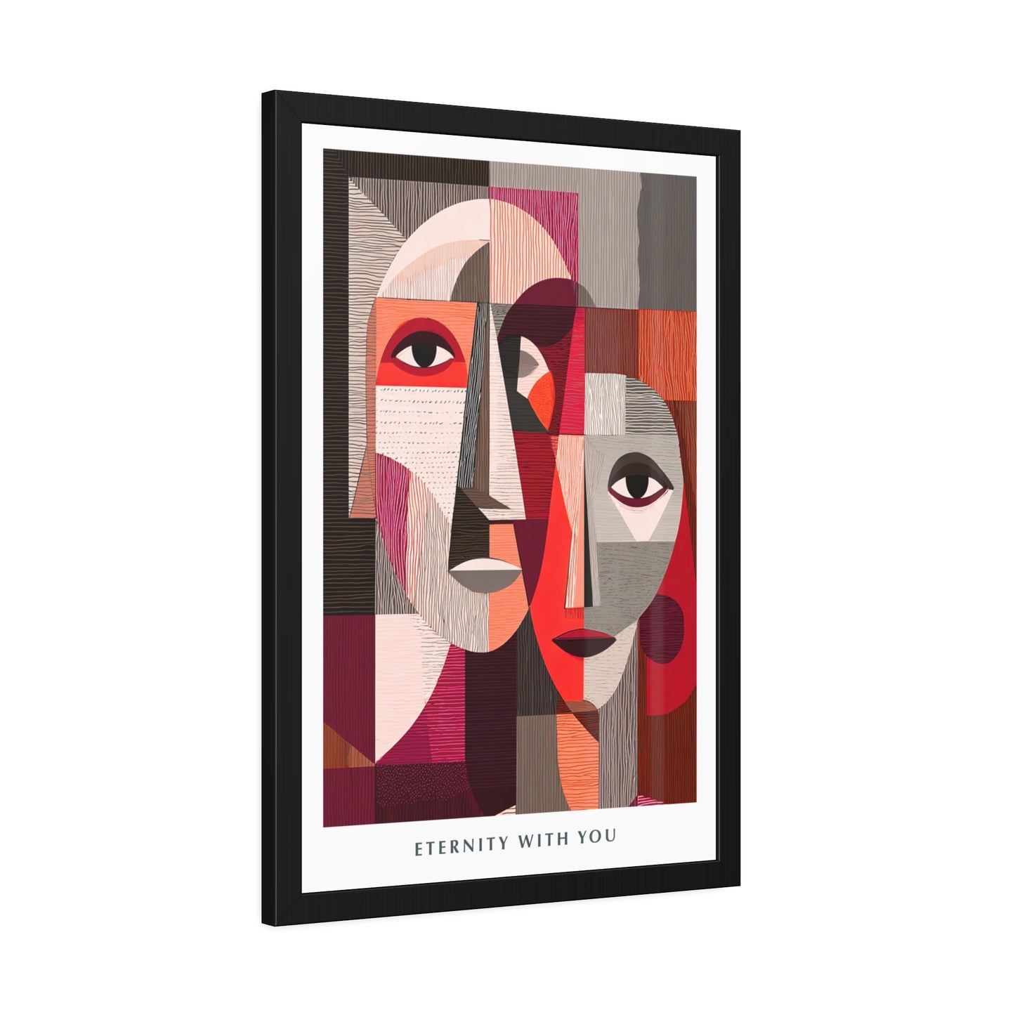 Eternity with you - Framed Poster Print