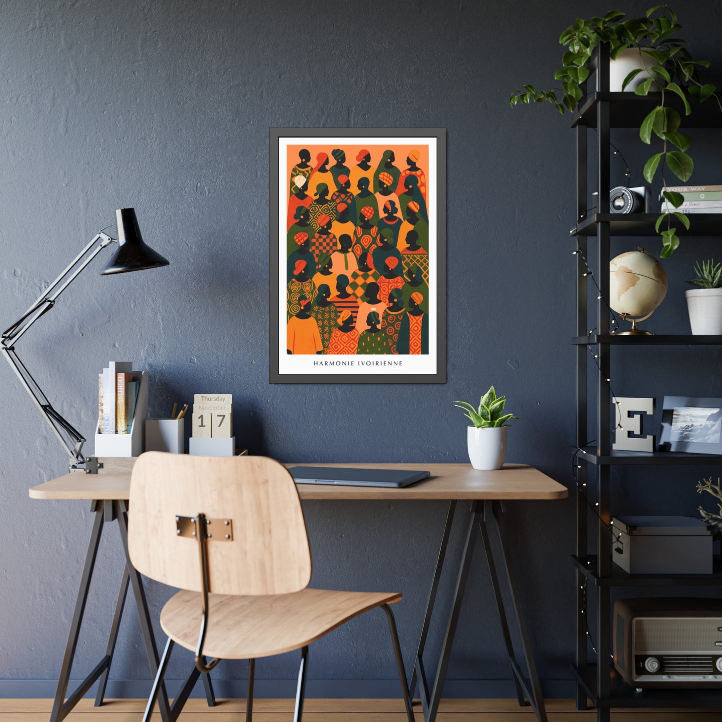 Harmonie Ivorienne - Framed Poster Print