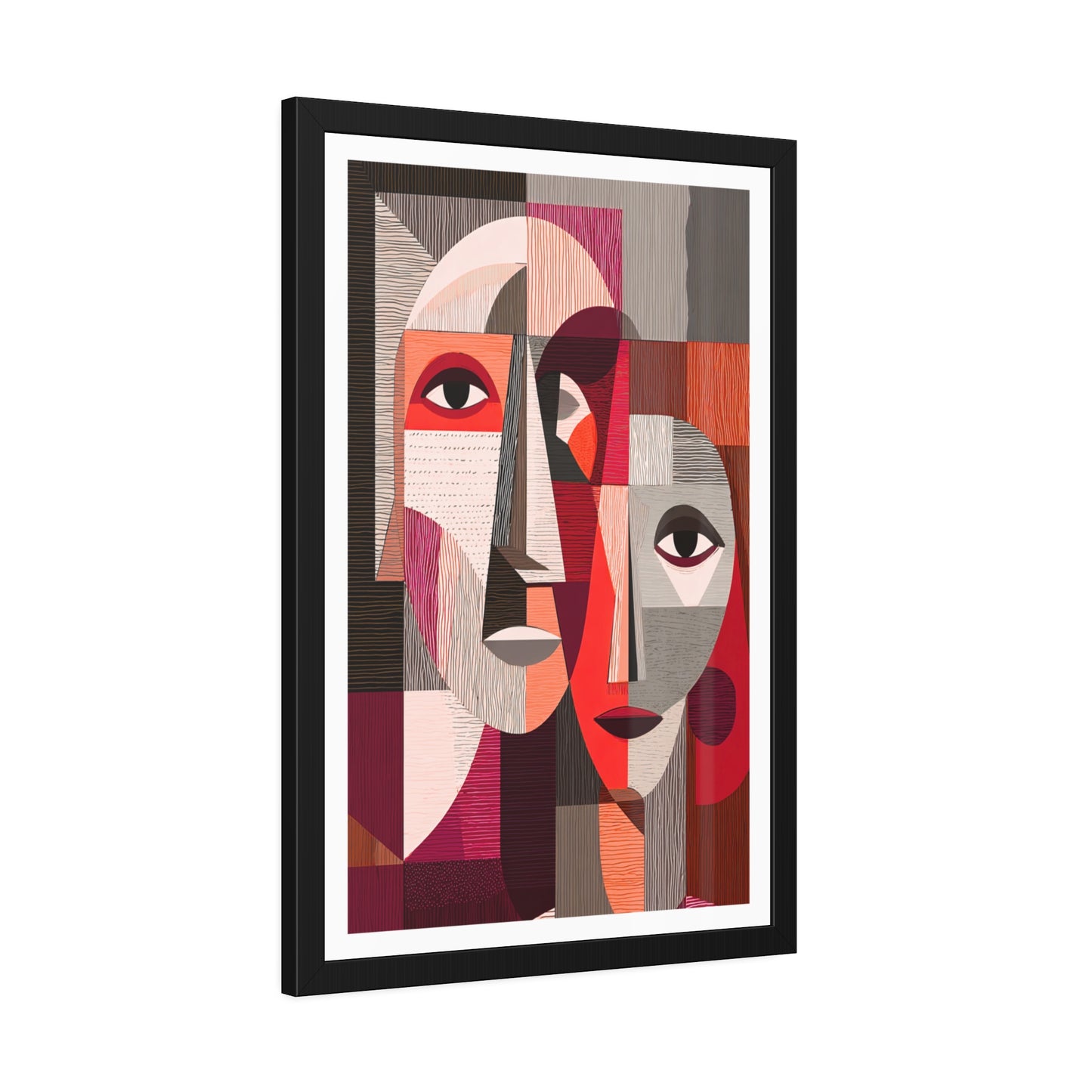 Eternity with you - No text - Framed Poster Print