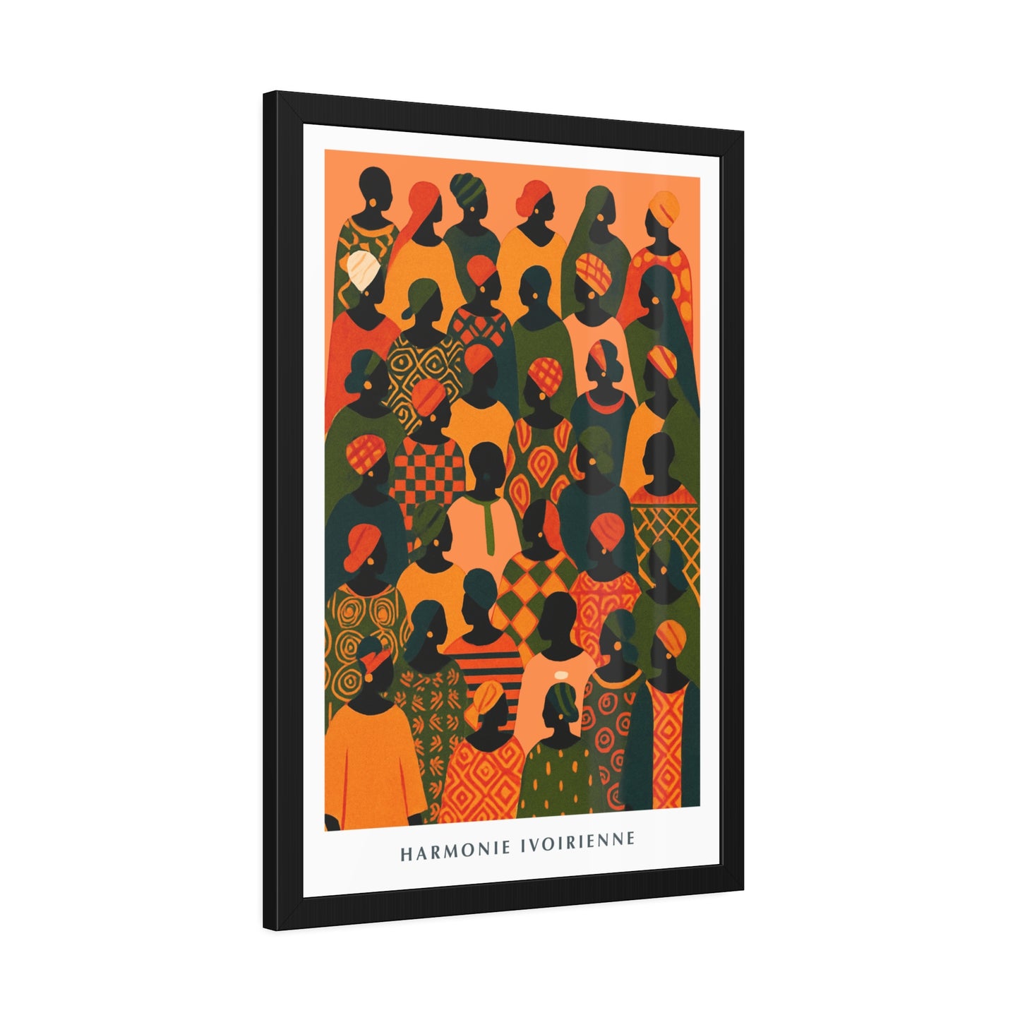 Harmonie Ivorienne - Framed Poster Print