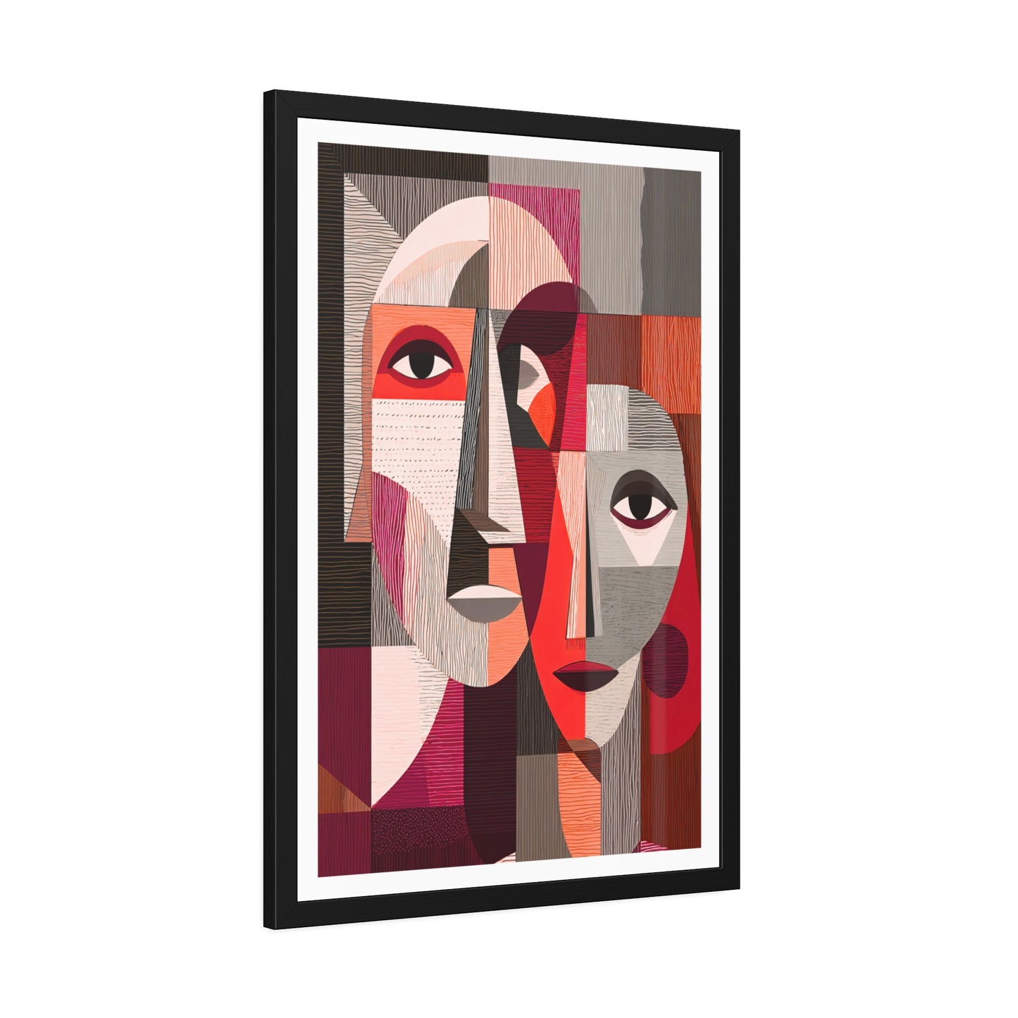 Eternity with you - No text - Framed Poster Print