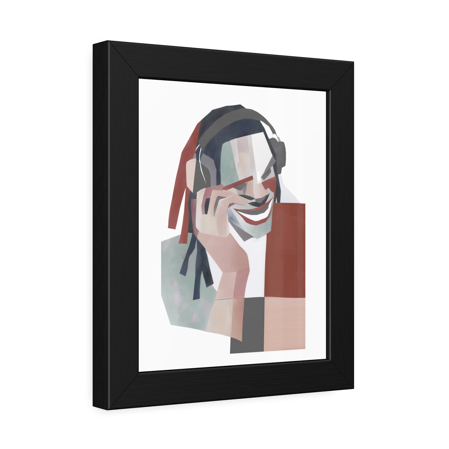 Happy Face Man - Poster Print Design